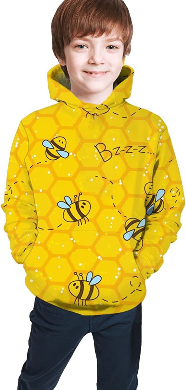 Moletom Niukom Cartoon Bee Para Meninos E Meninas De 7 A 20 Anos