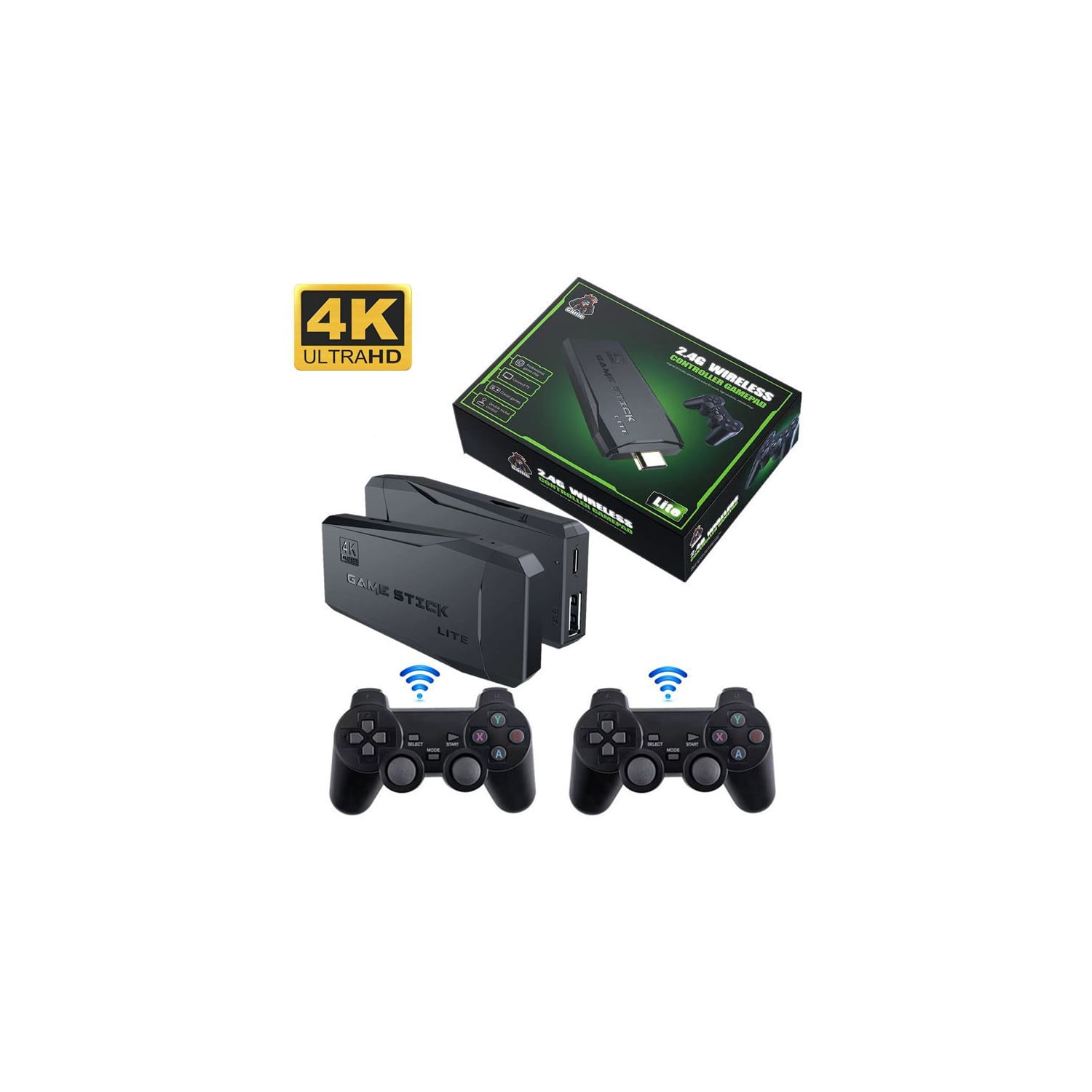 Console De Videogame Genérico Com 10.000 Jogos Antigos De 64 Gb