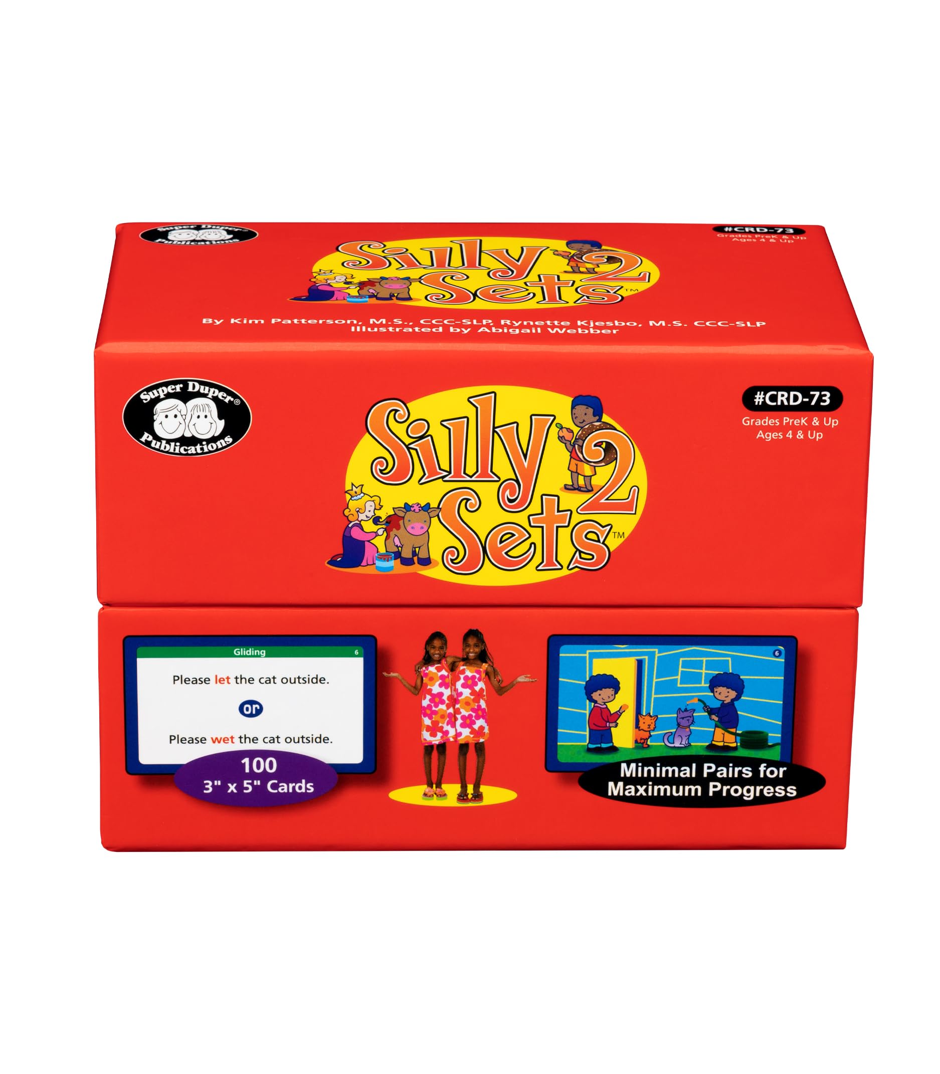 Flash Cards Super Duper Silly Sets 2 Minimal Pairs Kids