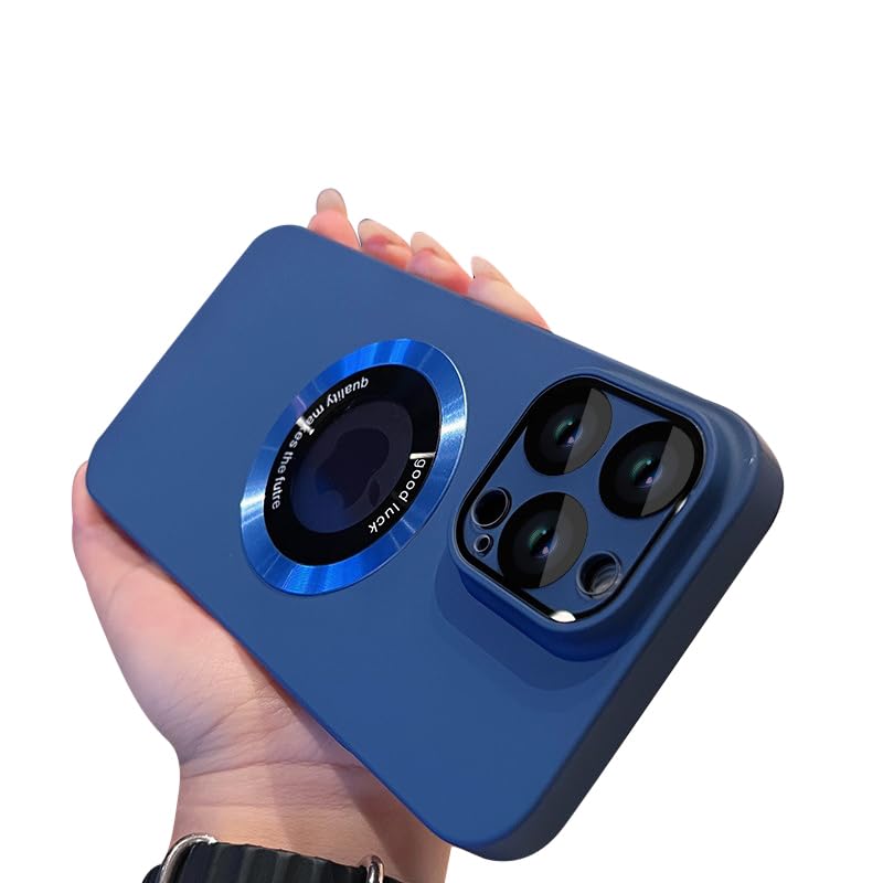 Capa De Telefone Doulings Magnetic Series Para Iphone 13 Pro Azul