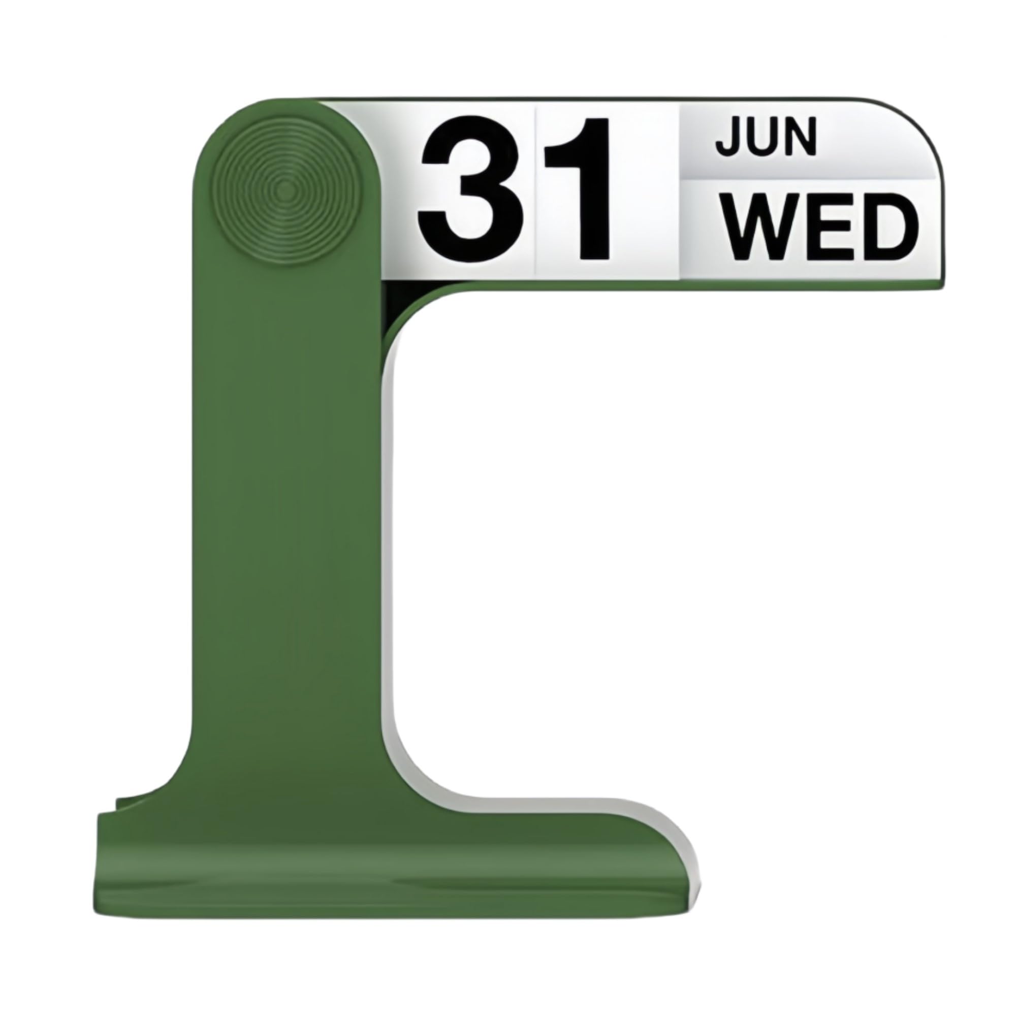 Calendário Perpétuo Beleda Flip 2024-2025 Para Mesa Verde