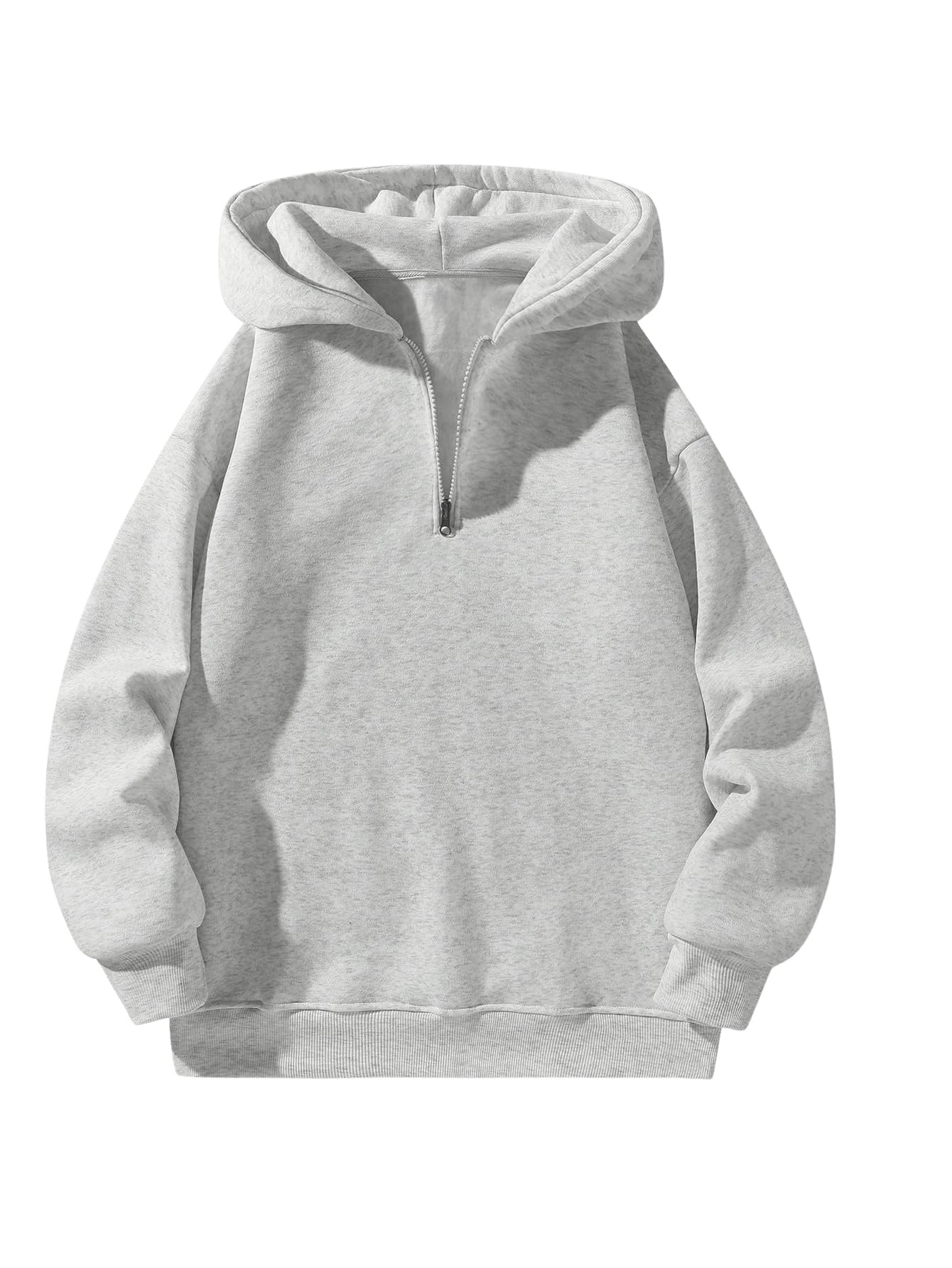 Moletom Com Capuz Soly Hux Masculino Com Zíper Quarto Branco Xxl