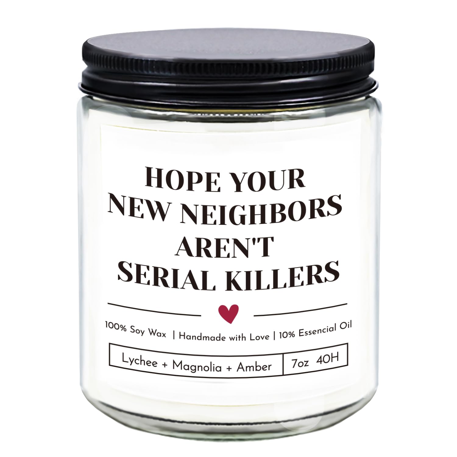 Presente De Boas-vindas Candle Homecasa 250 Ml, Citação Engraçada, Perfumado