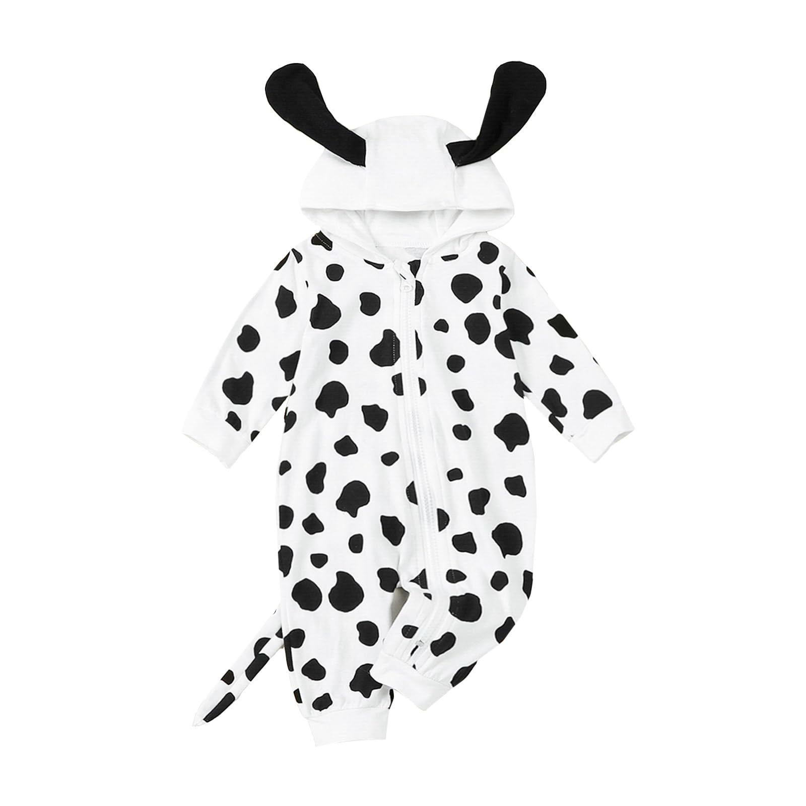 Fantasia Twopumpkin Dalmatian Dog Halloween Baby Macacão 6-12m