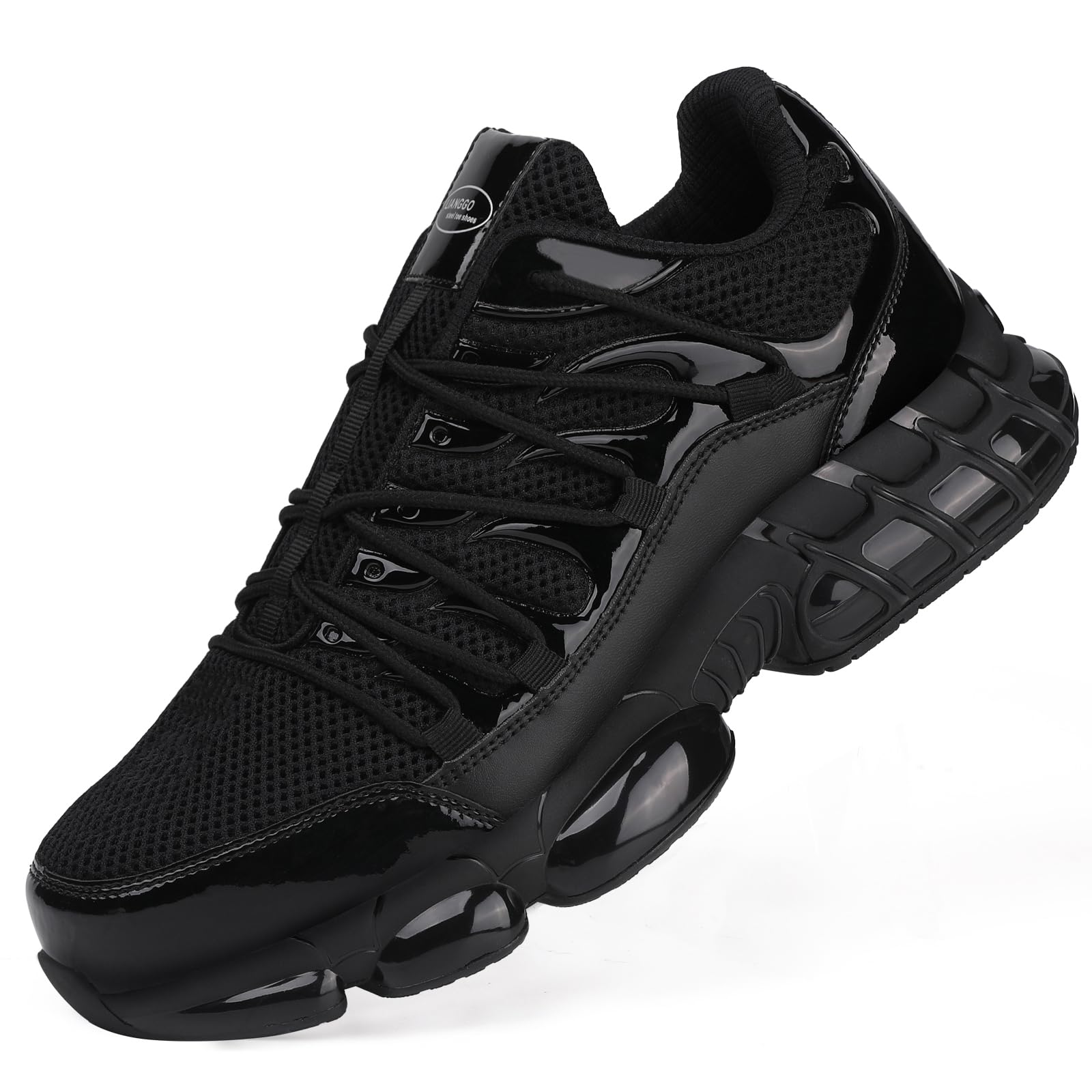 Sapatos De Segurança Lianggo Steel Toe Sneakers Indestrutíveis