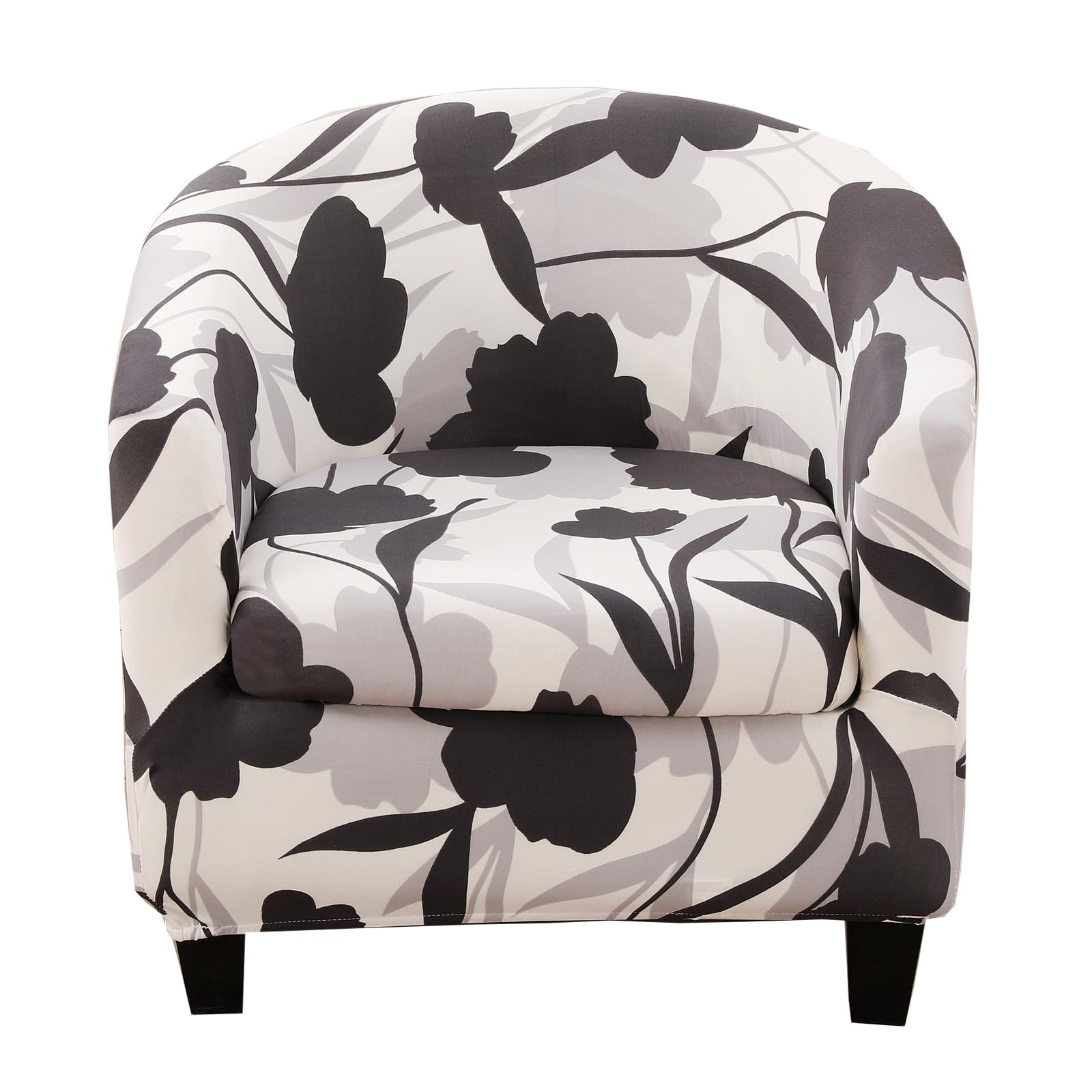 Capa Para Cadeira Club Krfoonn, 2 Peças, Estampada Elástica