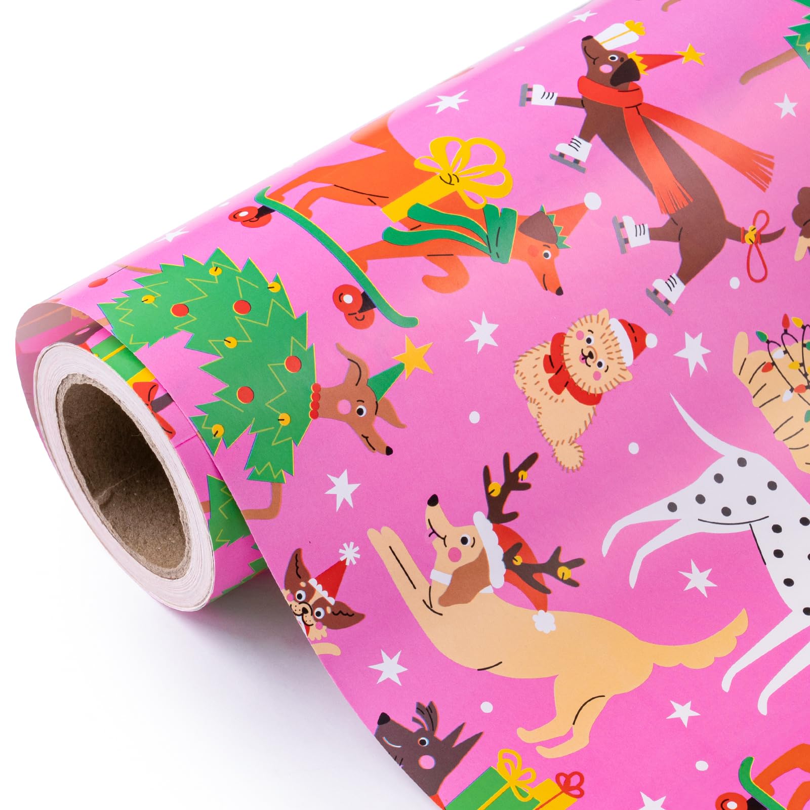 Papel De Embrulho De Natal Wrapaholic Mini Roll 43cm X 10m