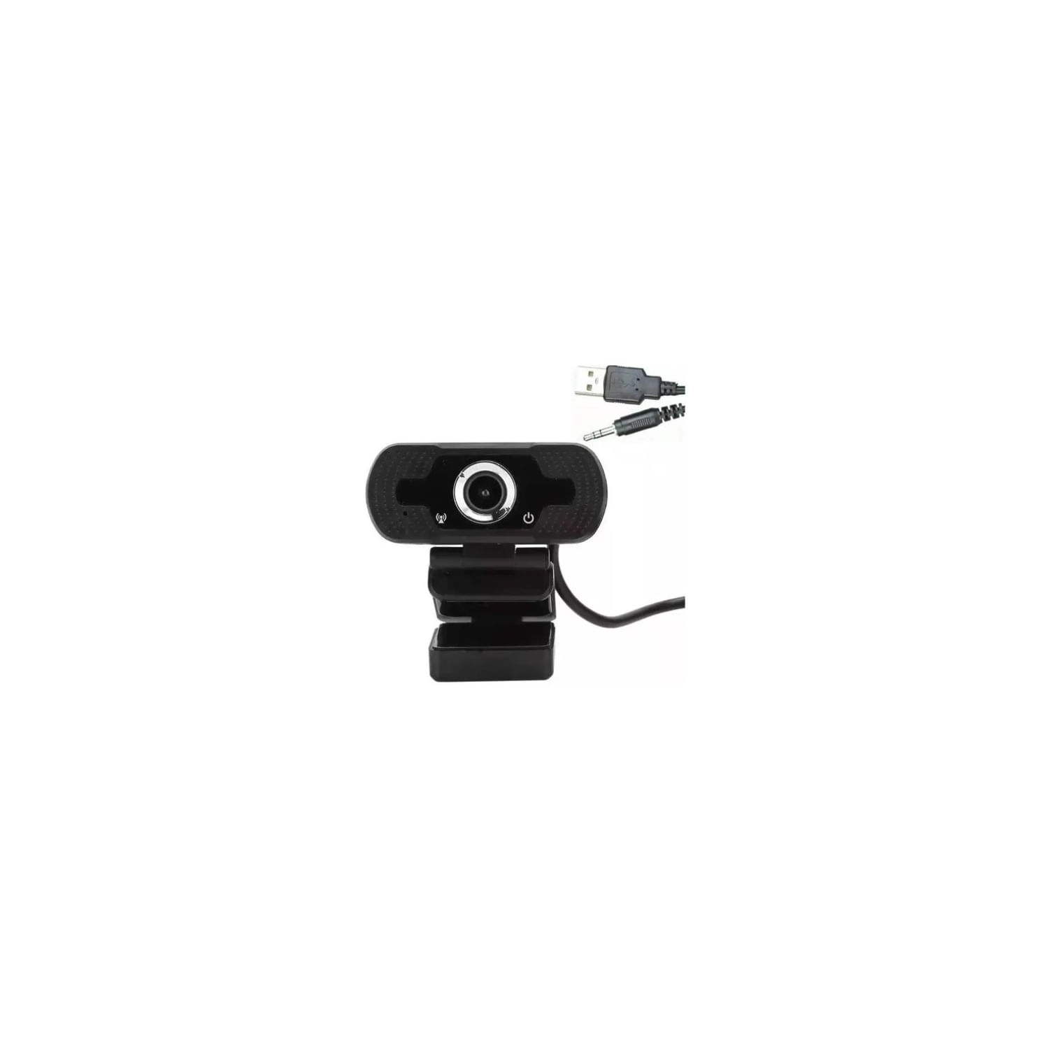 Câmera De Webcam Usb Com Microfone Para Videoconferência