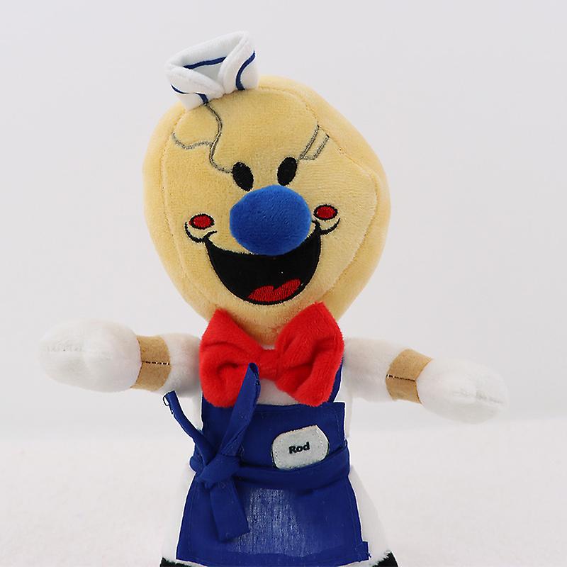25cm Ice Scream Rod Pelúcia Brinquedo Cartoon Horror Figura Bonecas St