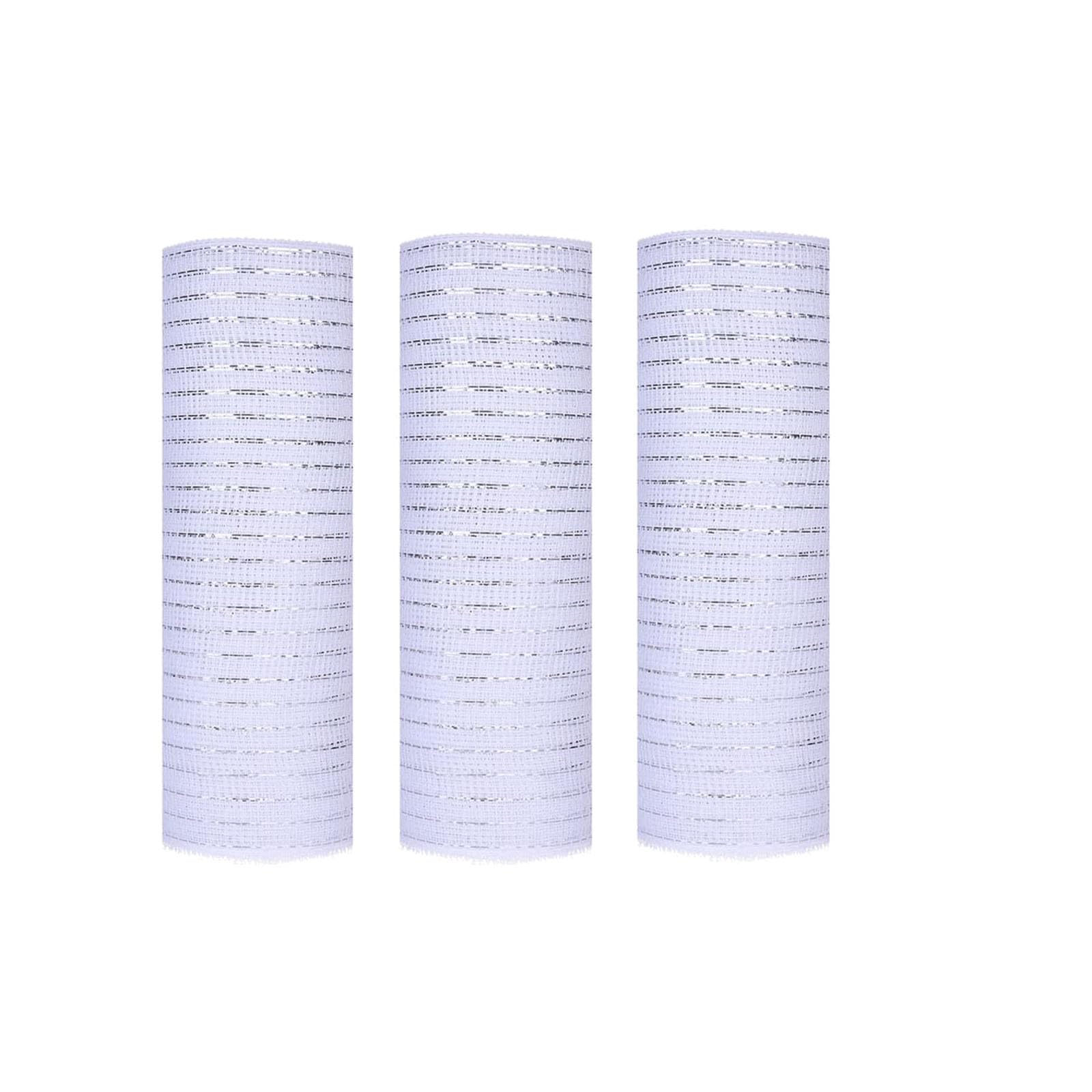 Fita De Malha Deco Jstnana 10 Cm X 9 M Para Suprimentos Para Fabricação De Grinaldas