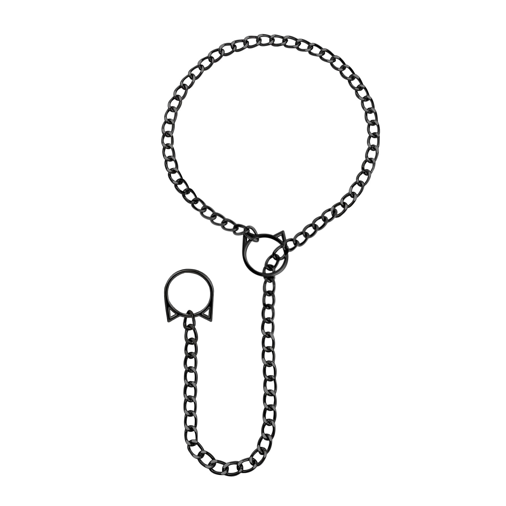 Colar Milakoo Ajustável Lariat Slip Chain Cat Pingente