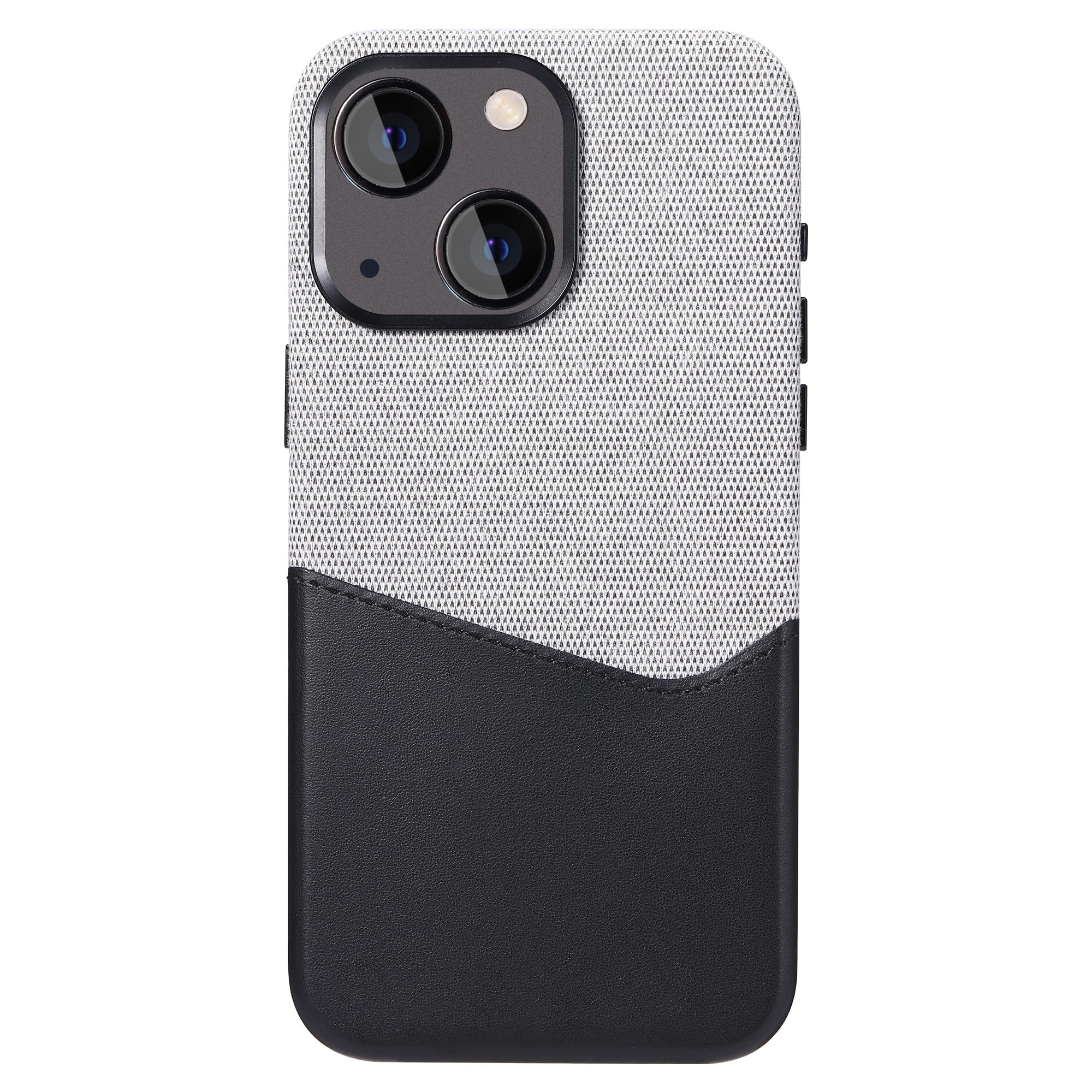 Capa De Telefone Tigowos Leather Para Iphone 15 Com Suporte Para Cartão De Crédito