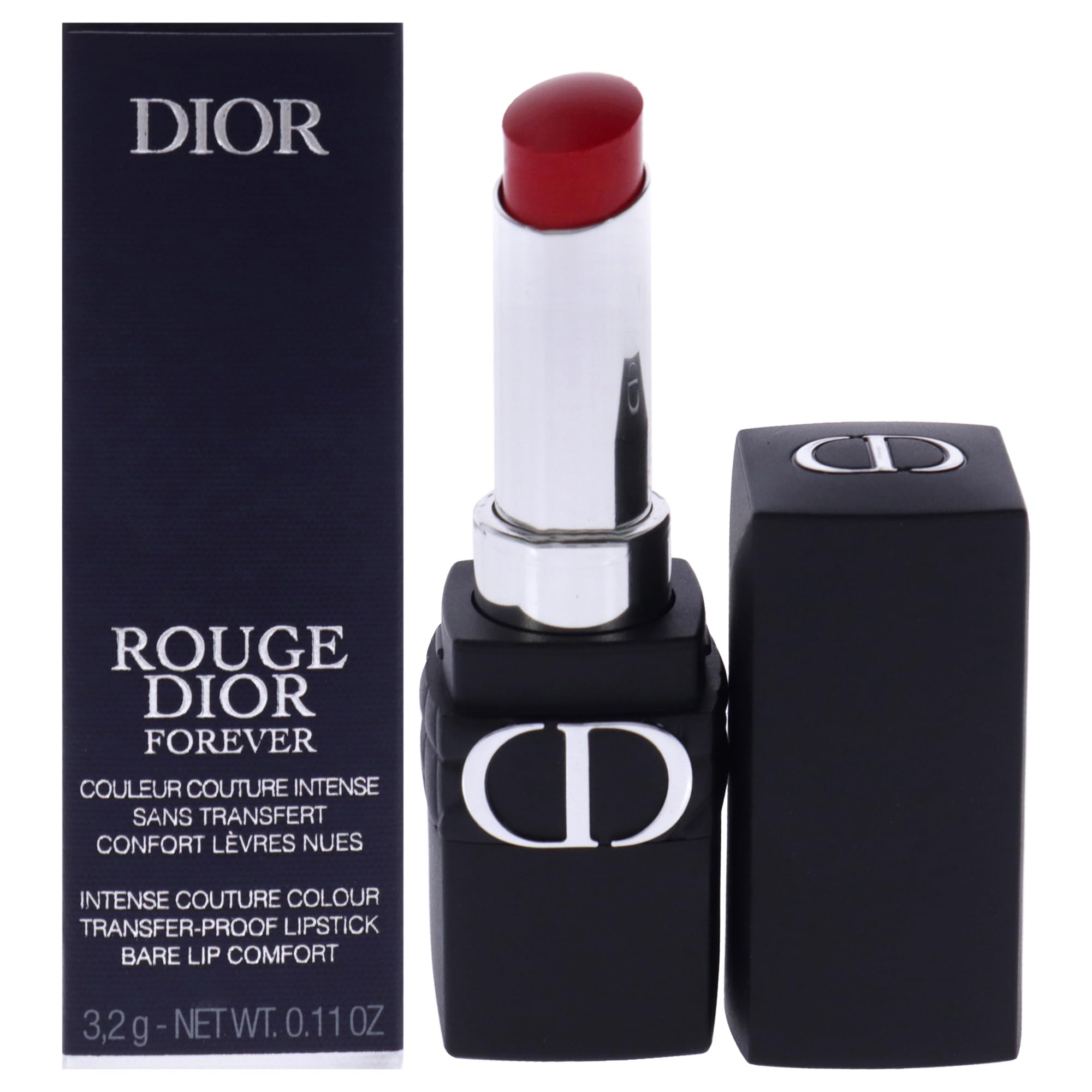 Batom Dior Rouge Dior Forever Matte 999 Forever Dior Touch