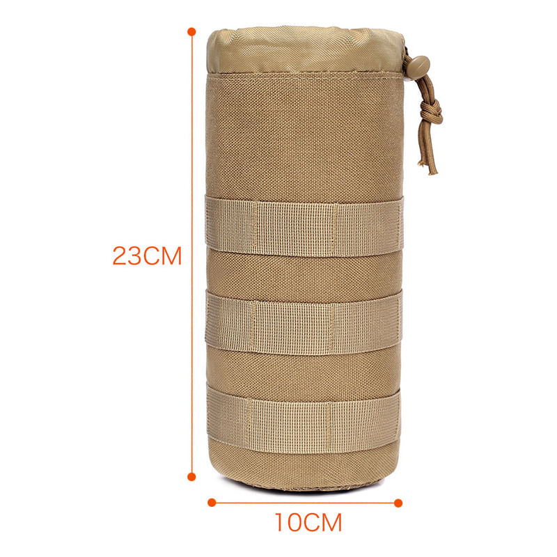 Conjunto De Copos Tácticos Portáteis De Camuflagem Ao Ar Livre Com Bolsa