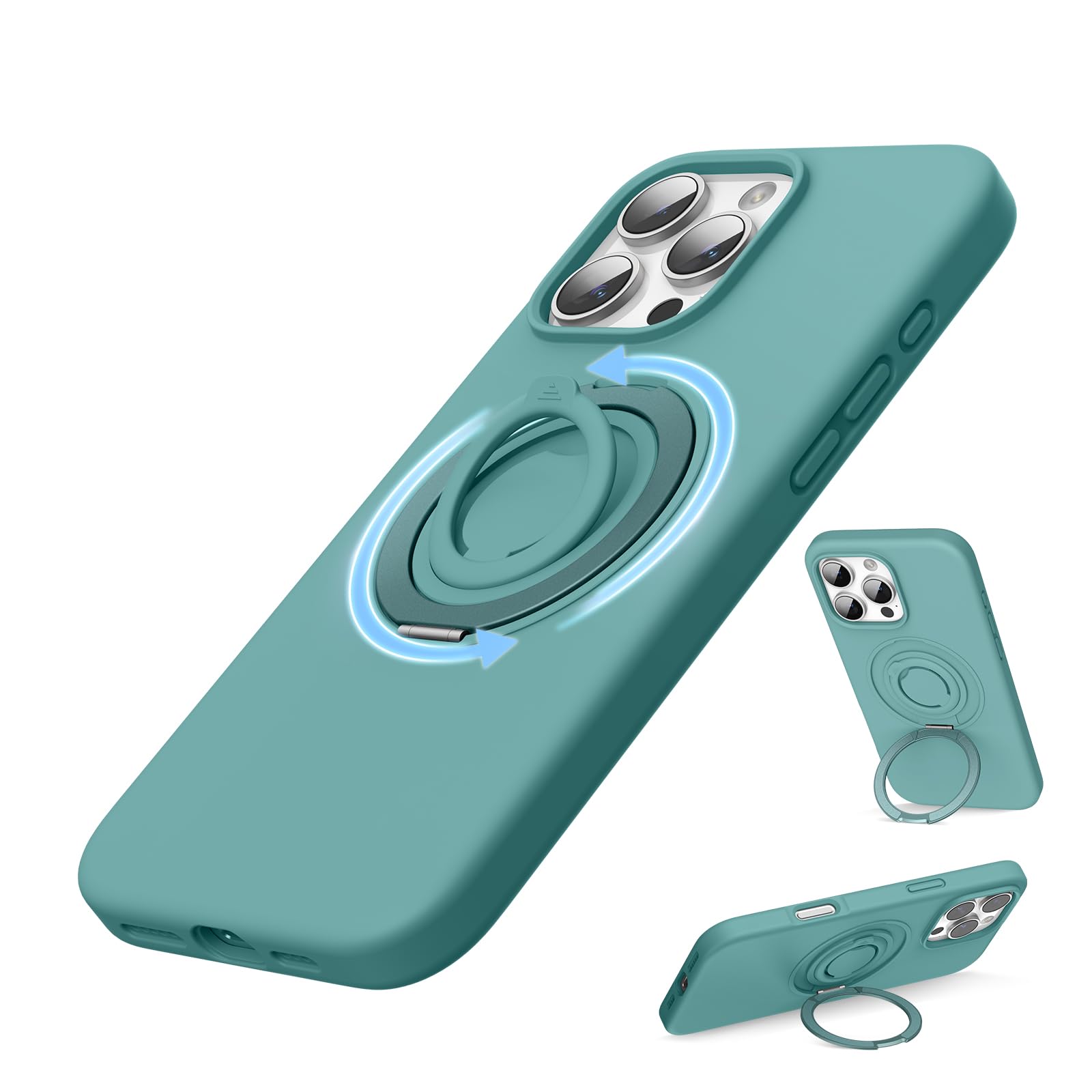 Suporte Magnético Para Iphone 16 Pro Max, Capa Surphy, Verde