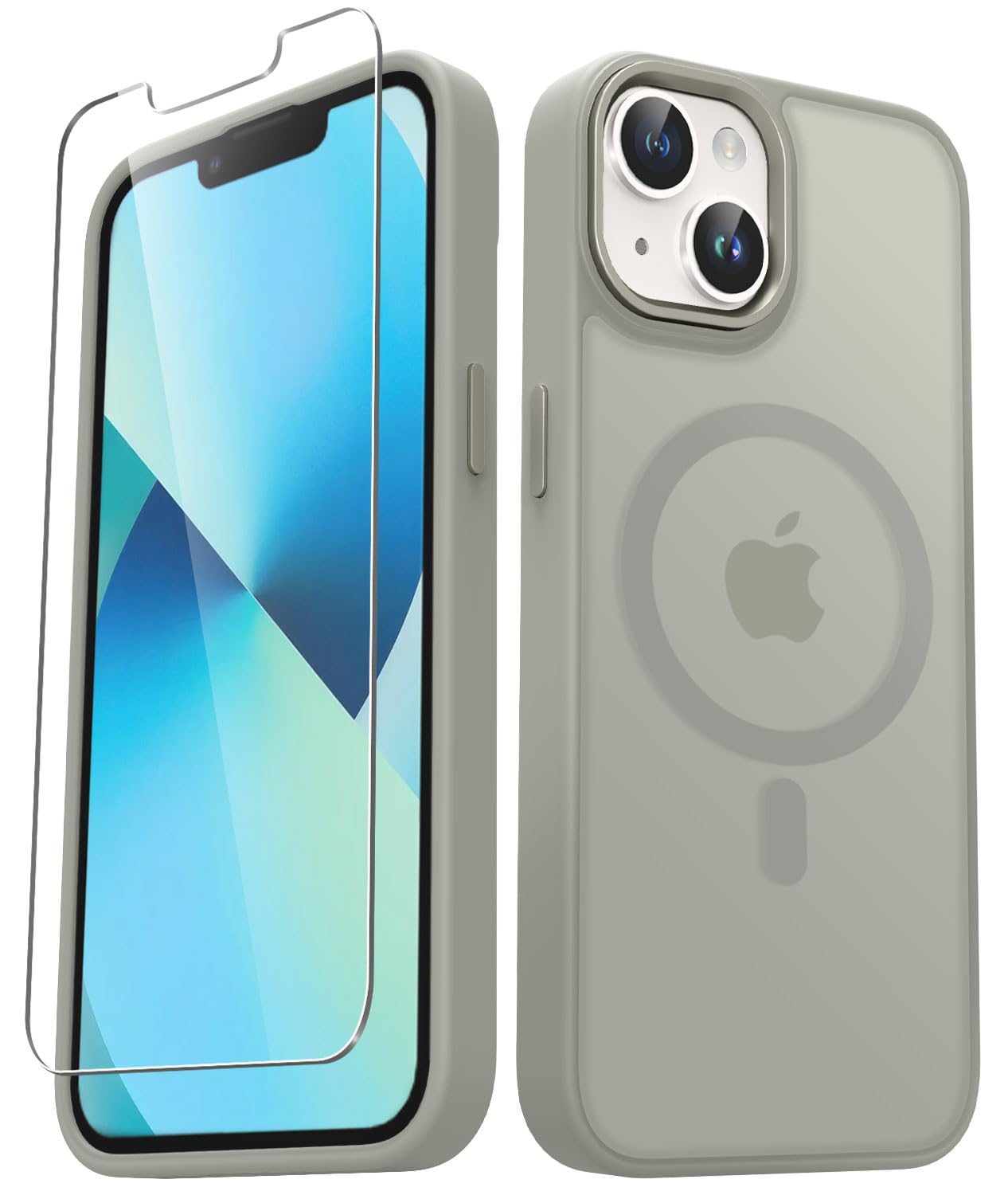 Capa De Telefone Yenapoon Para Iphone 14/13 De 6,1 Polegadas Com Protetor De Tela