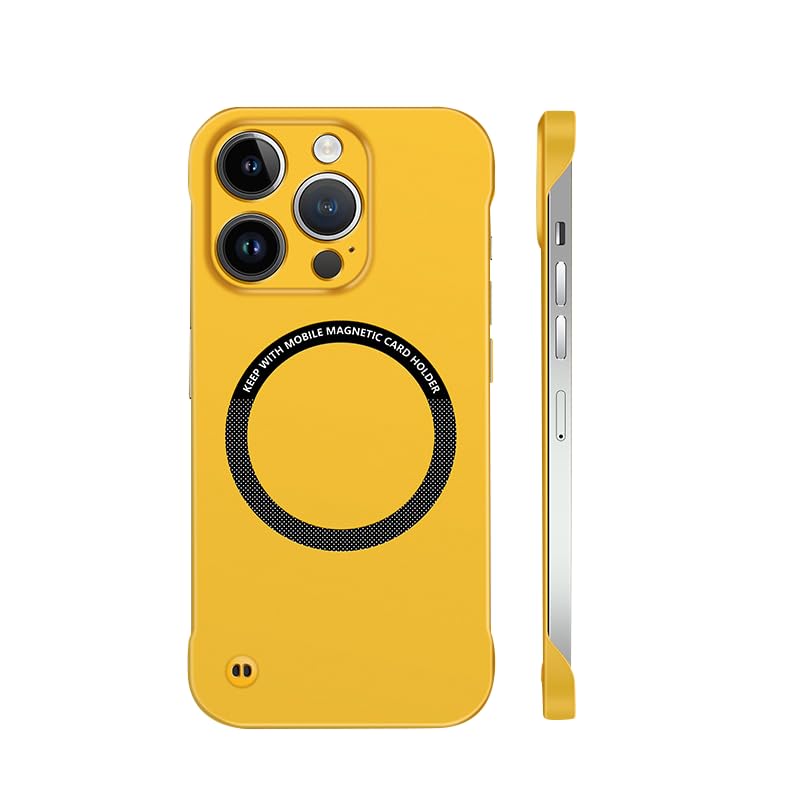 Capa De Telefone Doulings Frameless Magnetic Series Para Iphone 15 Plus