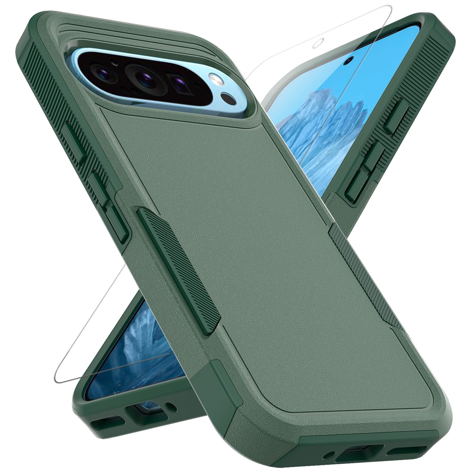 Capa De Proteção De Camada Dupla Mdcn Para Google Pixel 9/9 Pro