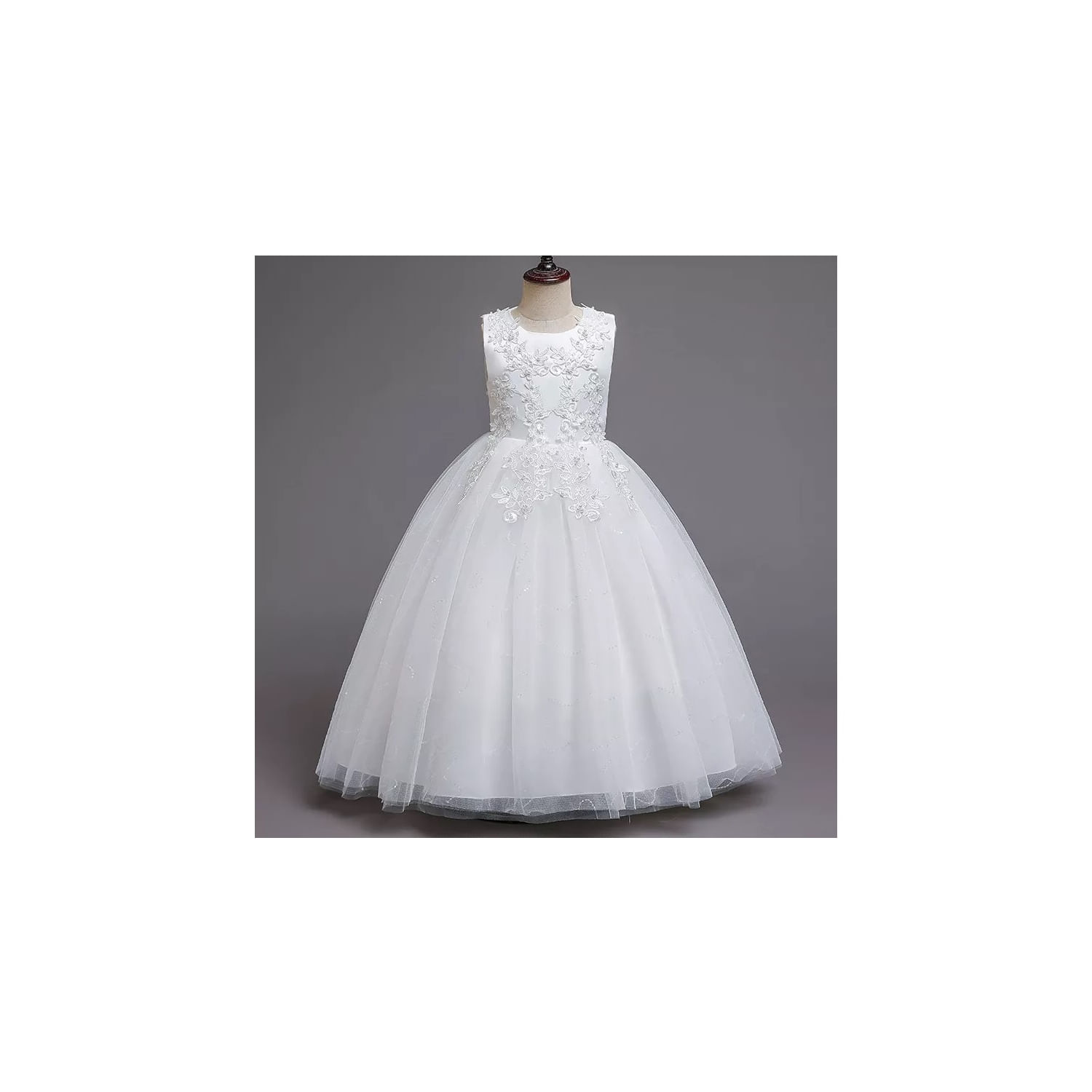 Vestido, Batizado, Casamento, Primeira Comunhão, Menina Catalina