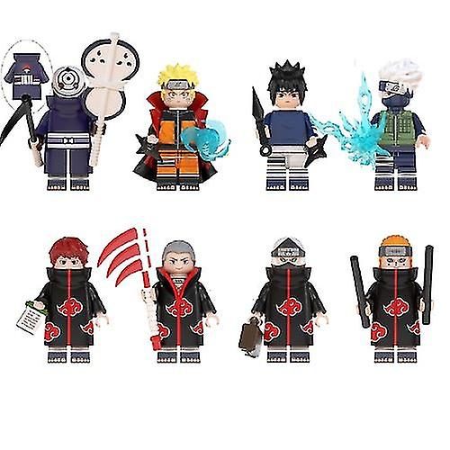 Série Naruto Montou Brinquedos Infantis Minifigure