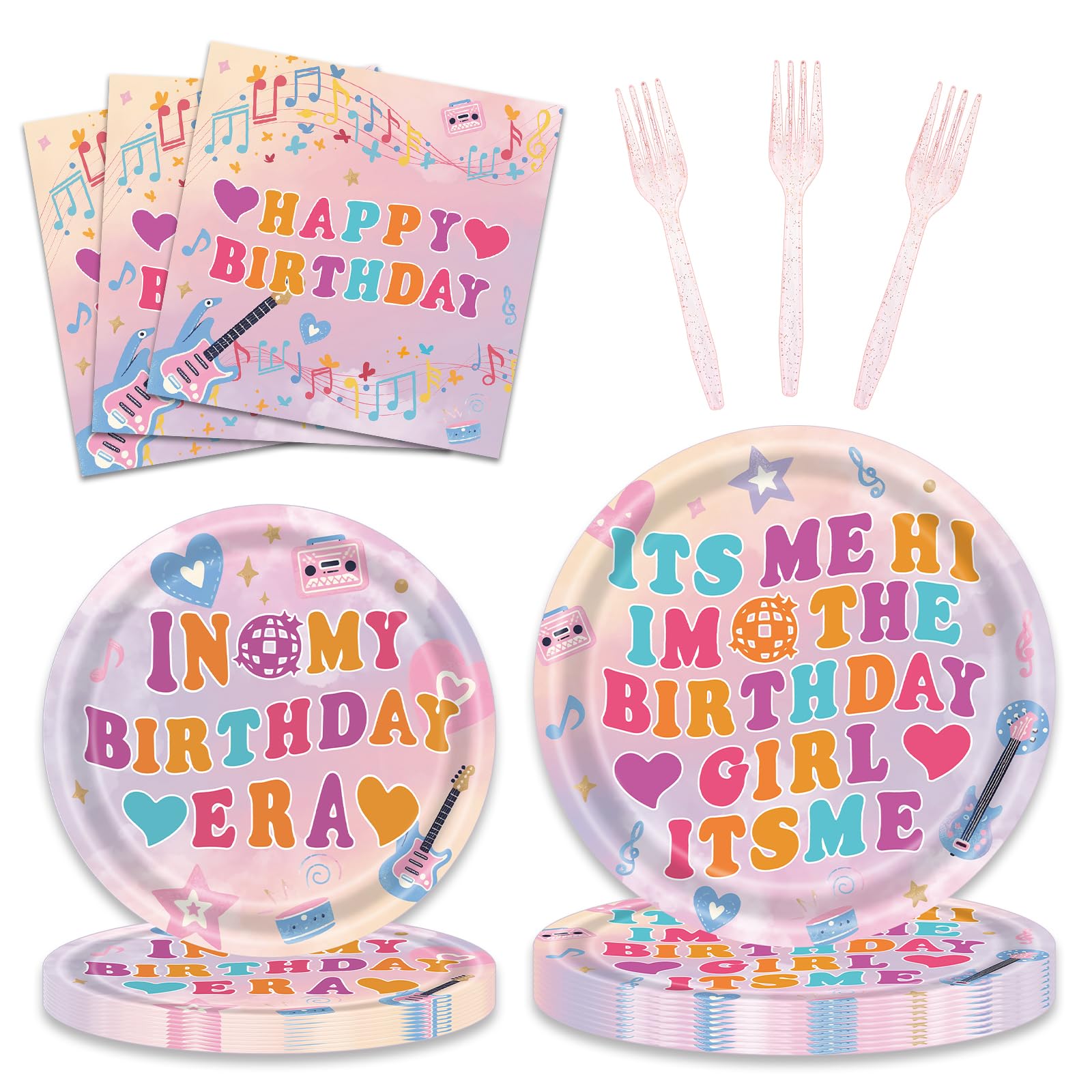 Conjunto De Talheres Mchotiy Its Me Hi Im The Birthday Girl X24