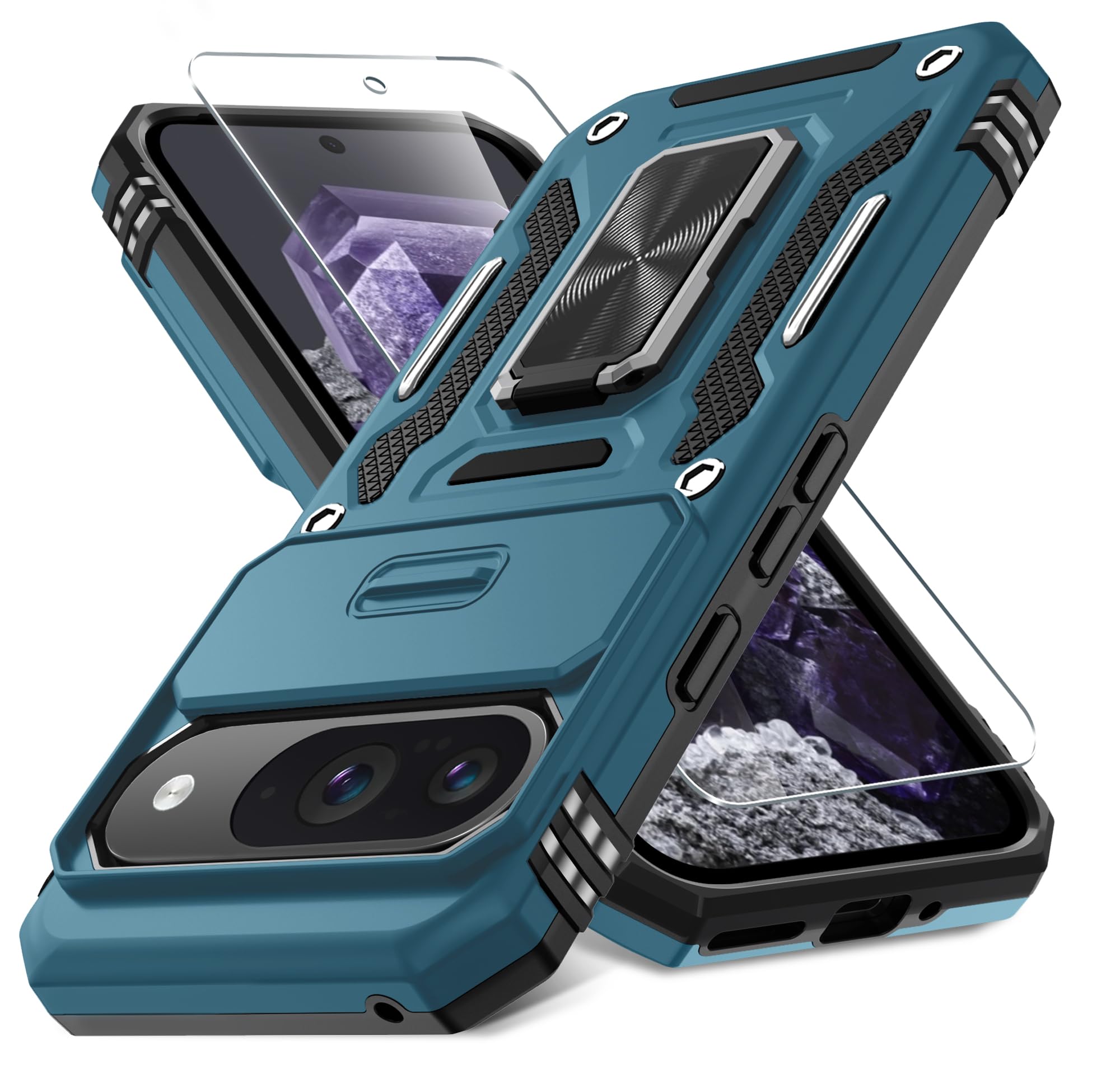 Capa De Telefone Deerlamn Para Google Pixel 9/9 Pro Com Protetor De Tela