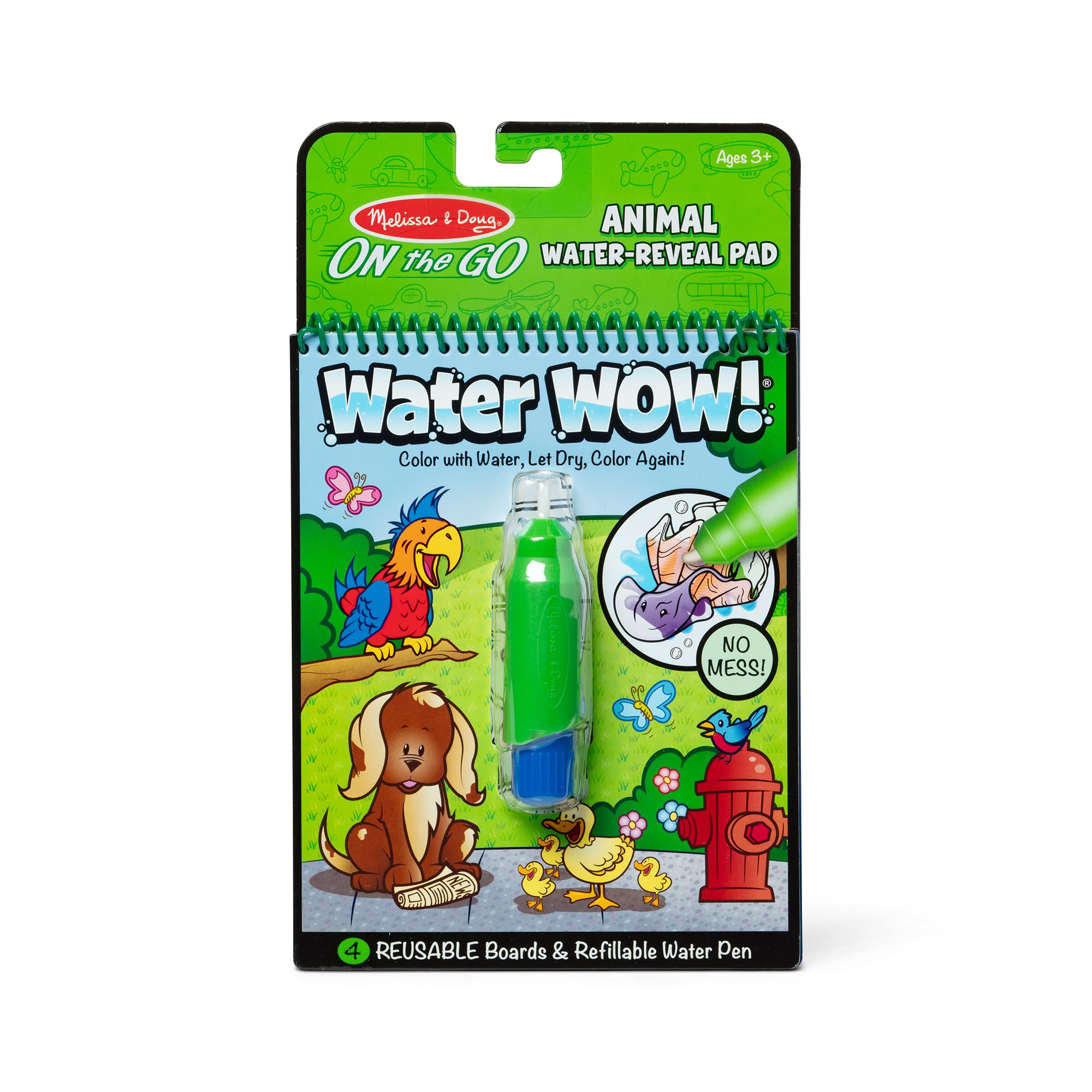 Activity Pad Melissa &amp; Doug On The Go Water Wow! Animais