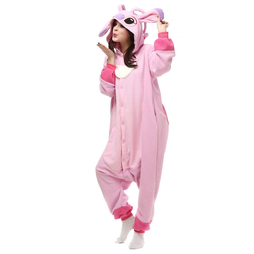 Macacão Royal Wind Unissex Para Animais Adultos Sherpa Bear Rosa L