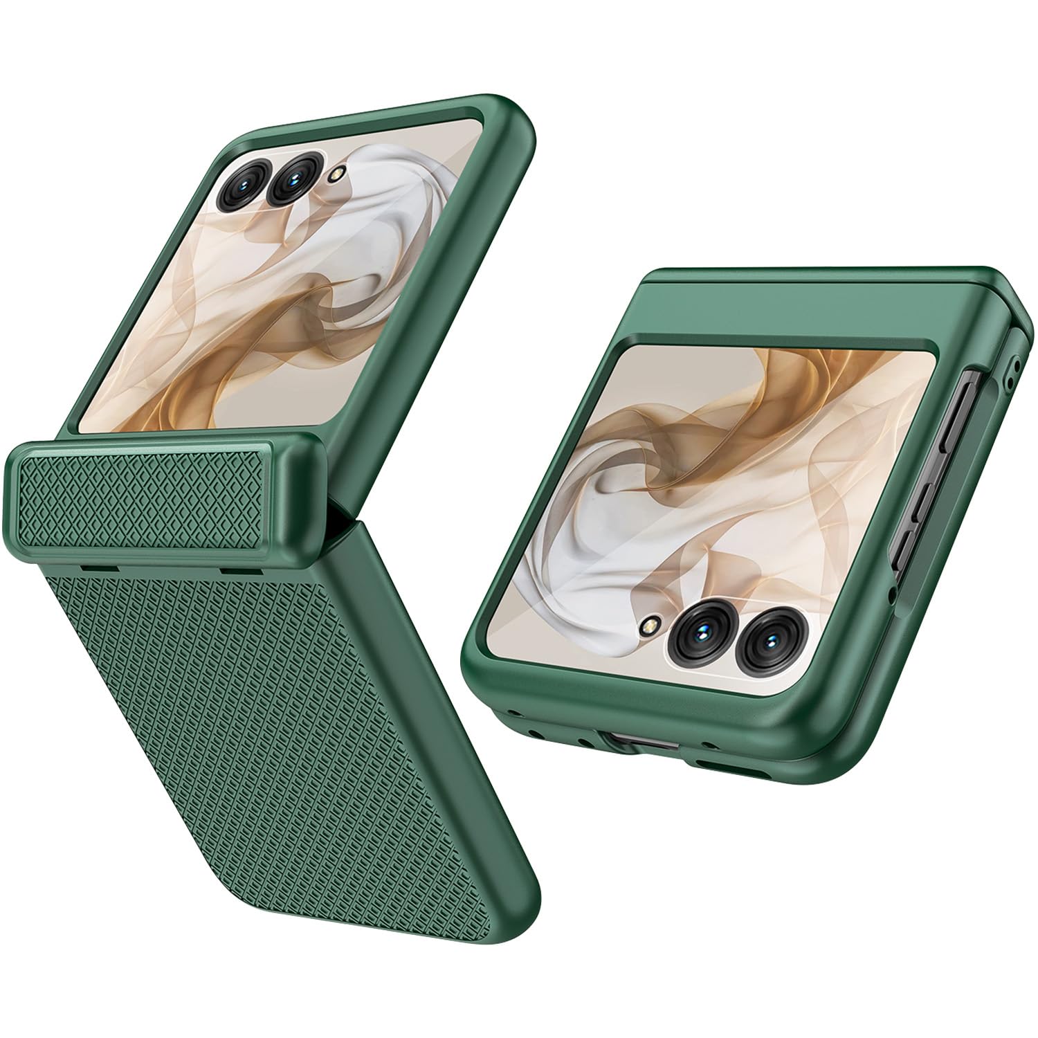 Capa De Telefone Miimall Para Motorola Razr 2024 Com Protetor De Tela