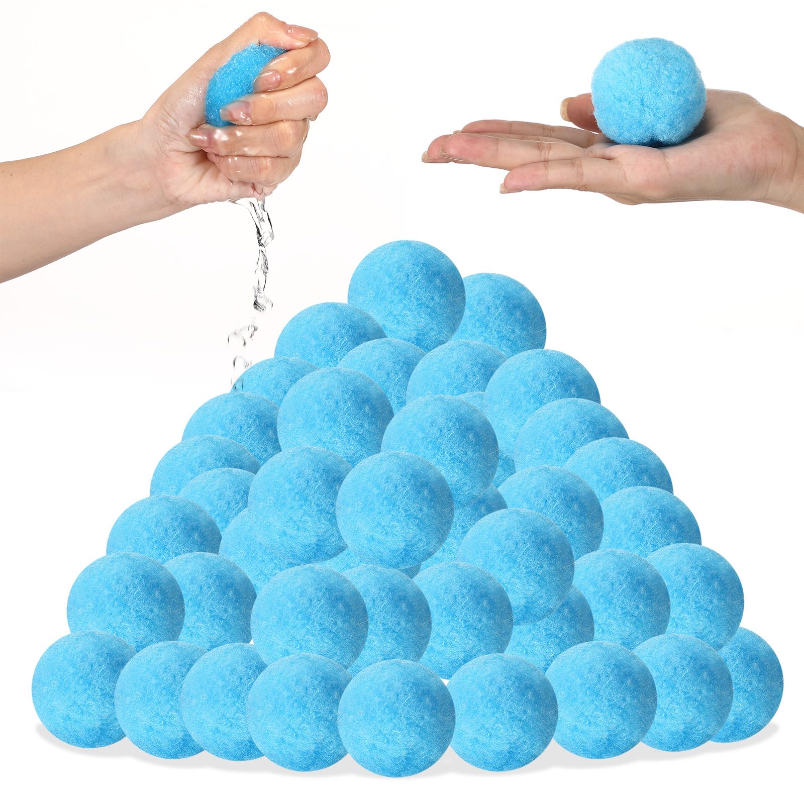 Balões De Água Hollowfly Hollowfly 64 Unidades Azuis Reutilizáveis