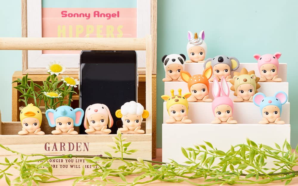 Sonny Angel Hipper 9個セット Mini Boneco Sonny Angel Hippers, Edição Limitada, Caixa Cega