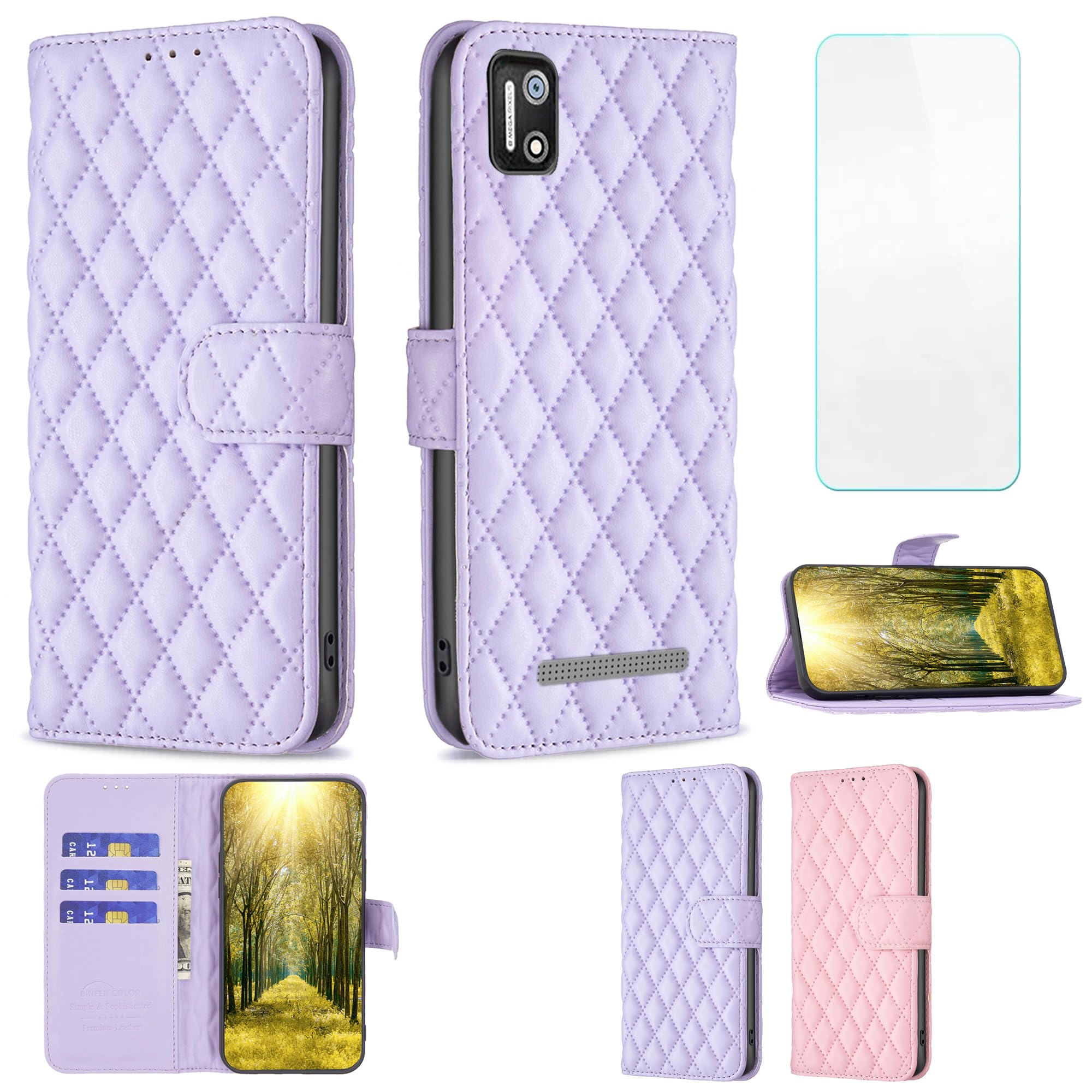 Capa De Telefone Compatível Com Cloud Stratus C7 Com Vidro Temperado