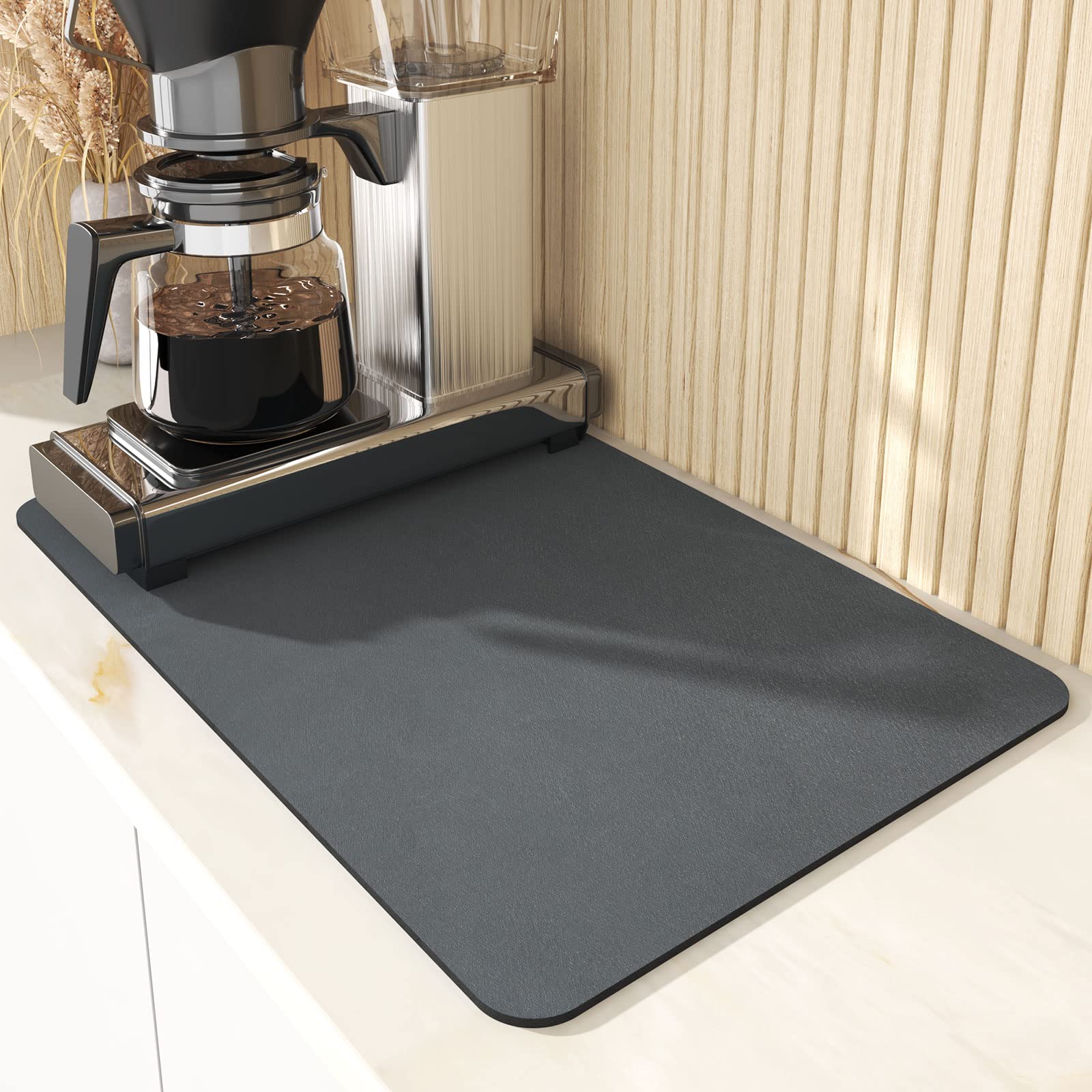 Tapete De Secagem De Pratos Vodiver Coffee Mat Super Absorbent 38x30cm