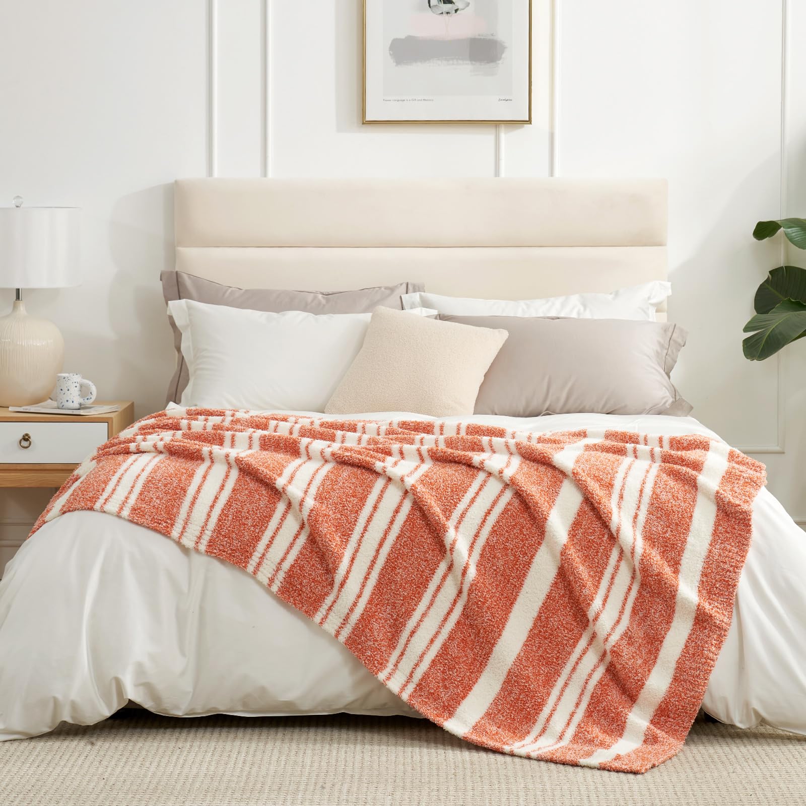 Cobertor Snuggle Sac Orange Ultra Soft Microfibra 150x200cm