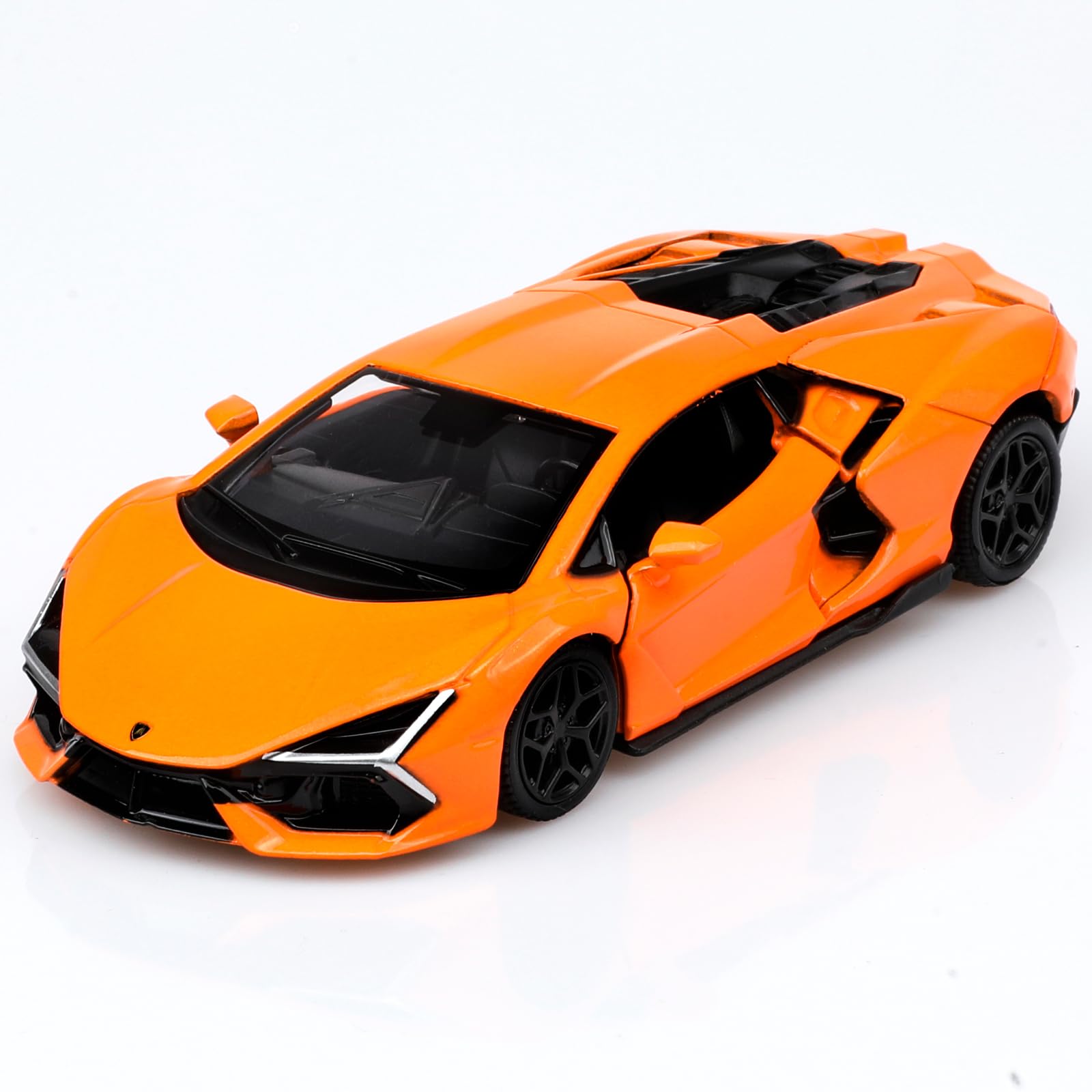 Carro Fundido Sob Pressão Tokaxi Lamborghini Revuelto 1/36 Scale Orange