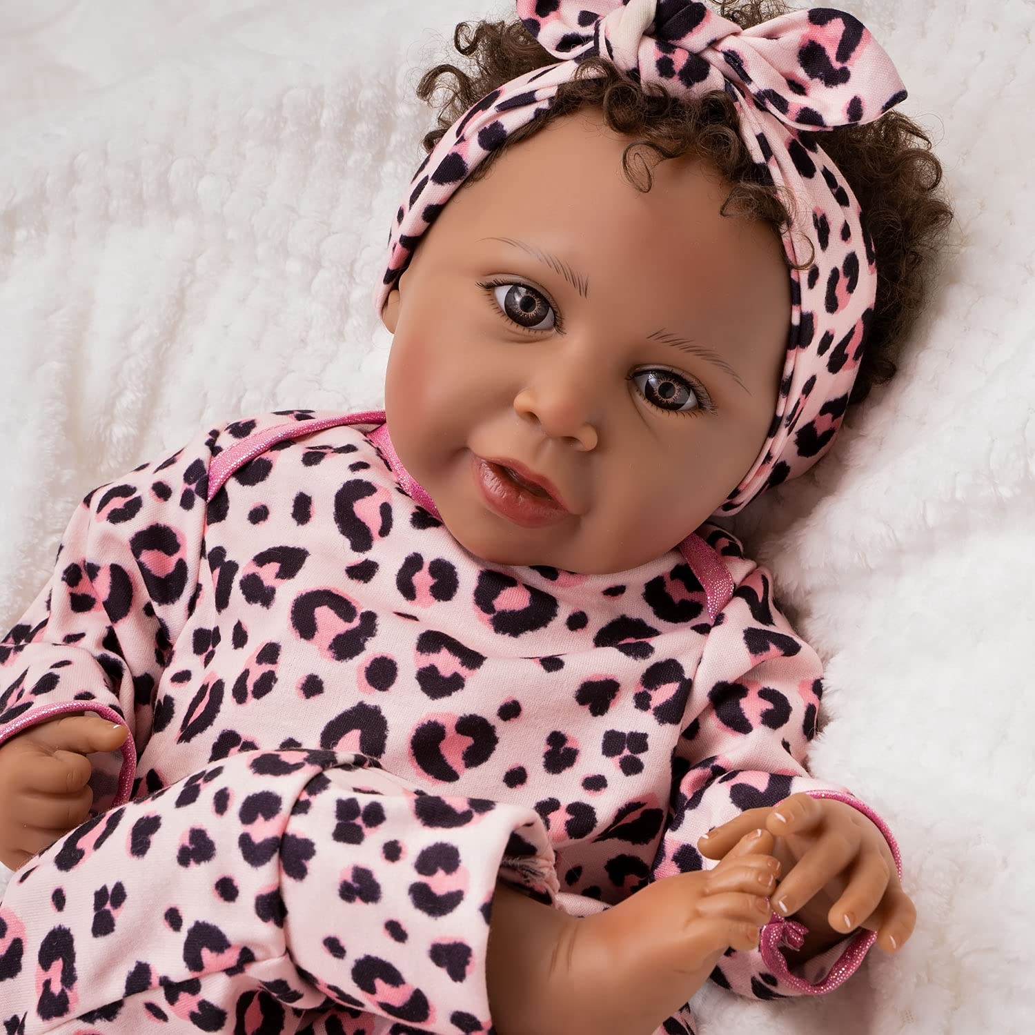 Galerias Reborn Doll Paradise Jannie De Lange 18" Com Acessórios