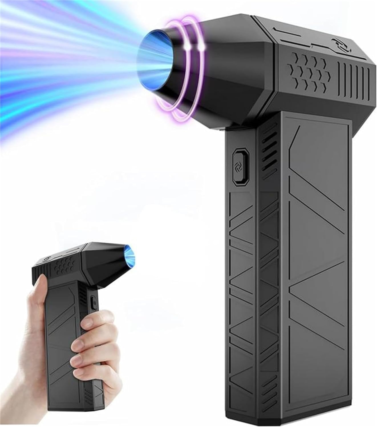 Ventilador Elétrico Air Duster Luqeeg Super Jet 130000rpm