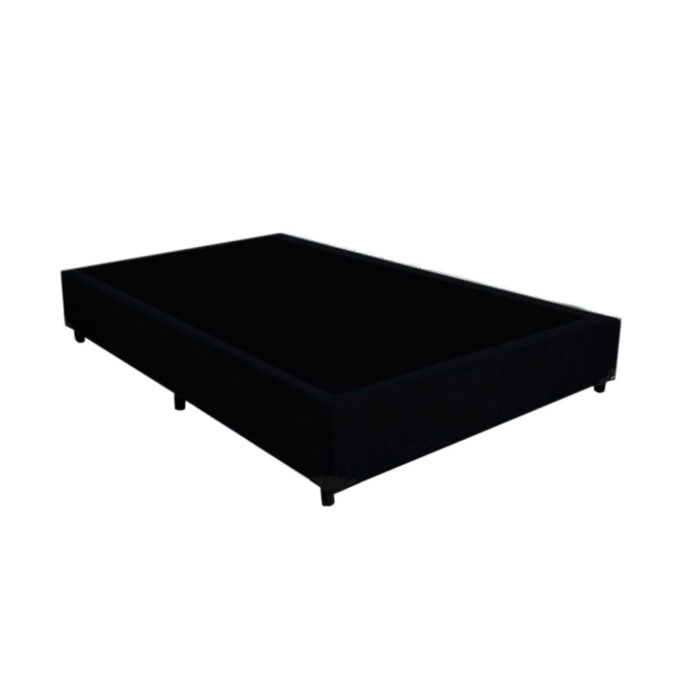 Base Box Casal Suede Premium Santo Box 40x138x188
