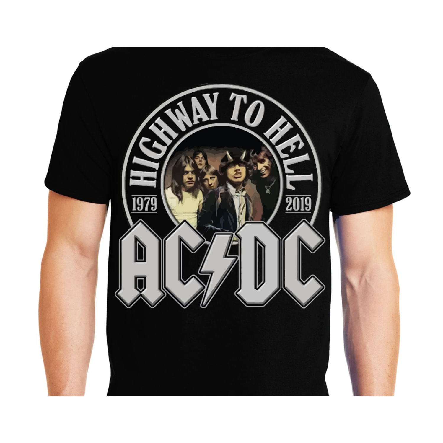 Camiseta Acdc Rock Unissex 100% Algodão