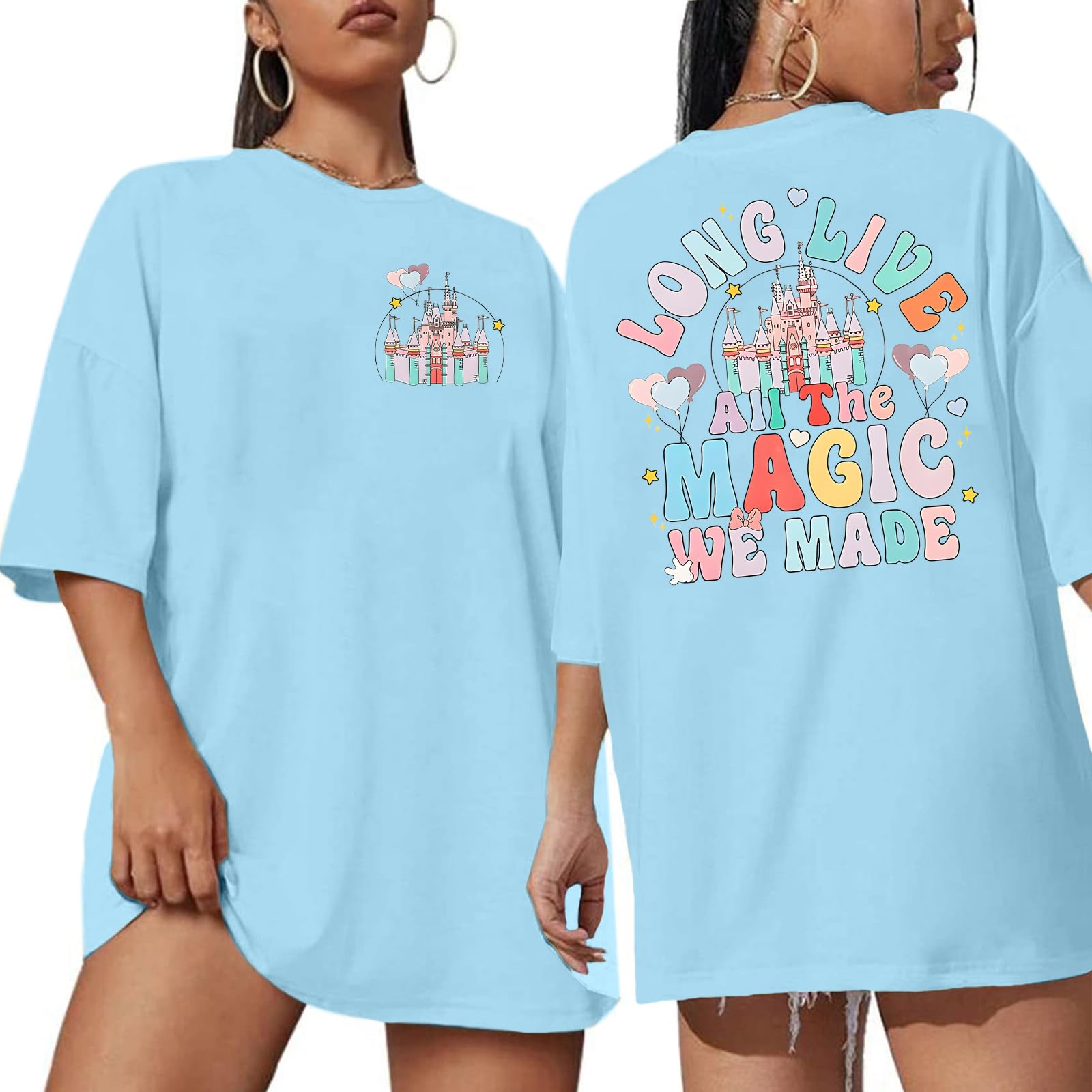 Camiseta Sulayesh Jinluth Magic Kingdom Long Live Magic Women
