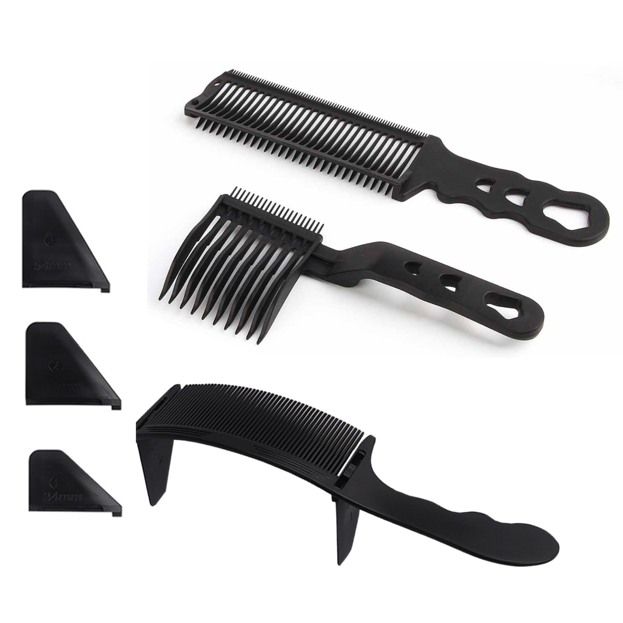 Fade Comb Gcftiff Para Homens, Barbeiro, Corte Térmico Antiestático