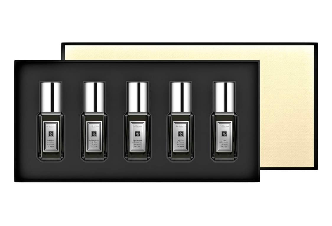 Conjunto De 5 Peças Da Coleção Perfume Jo Malone Cologne Intense