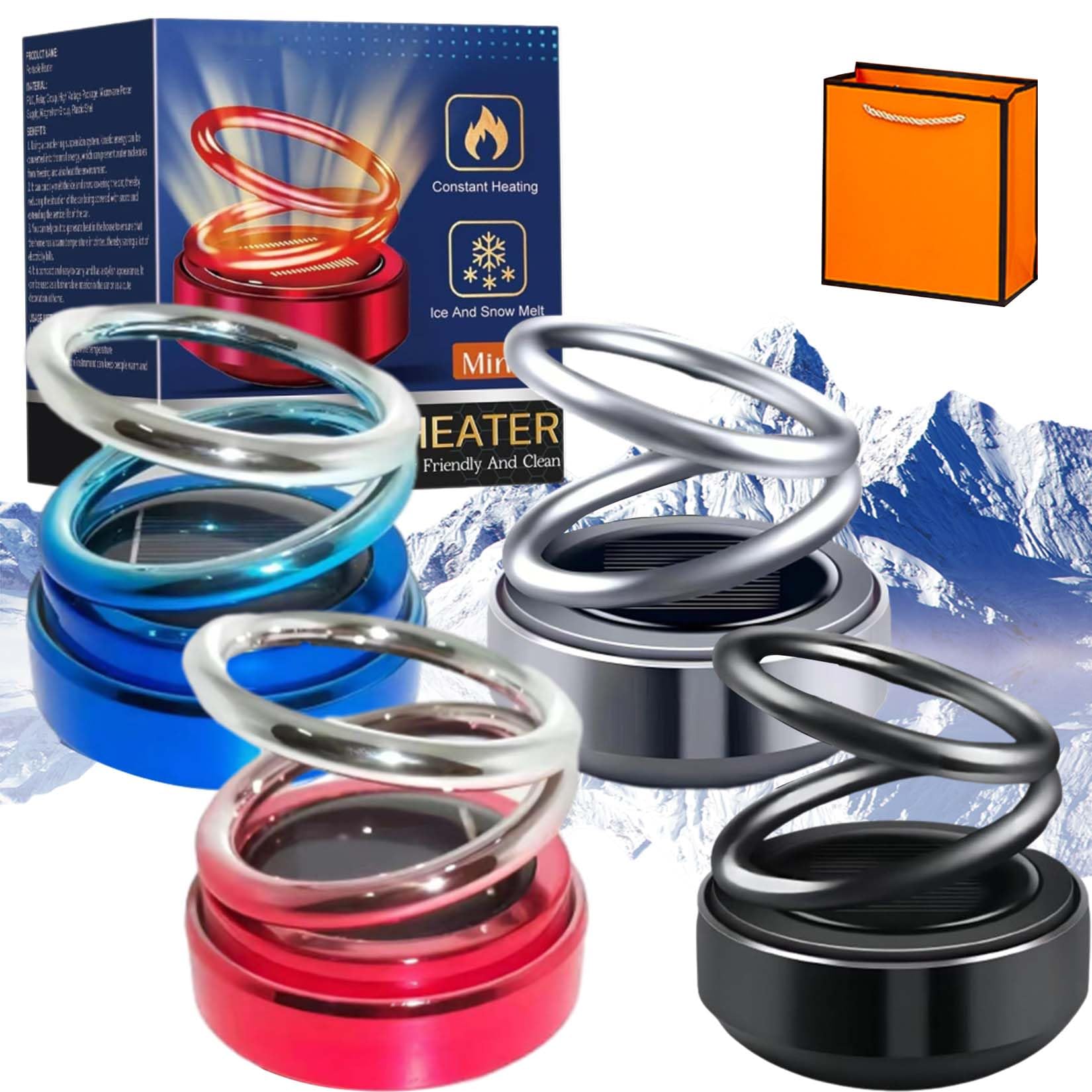 Aquecedor Molecular Cinético Portátil Znsjilo 2025 Para Carro