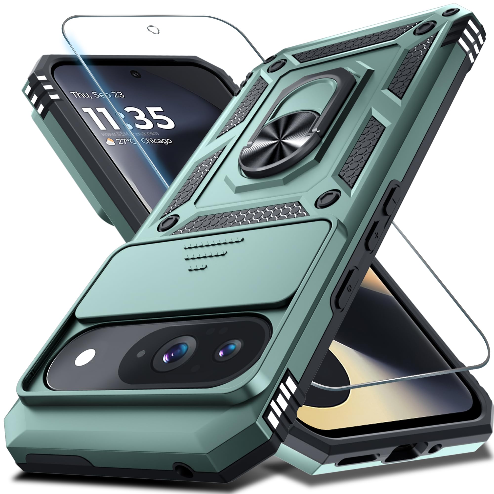 Capa De Telefone Janmitta Compatível Com Google Pixel 9/9 Pro