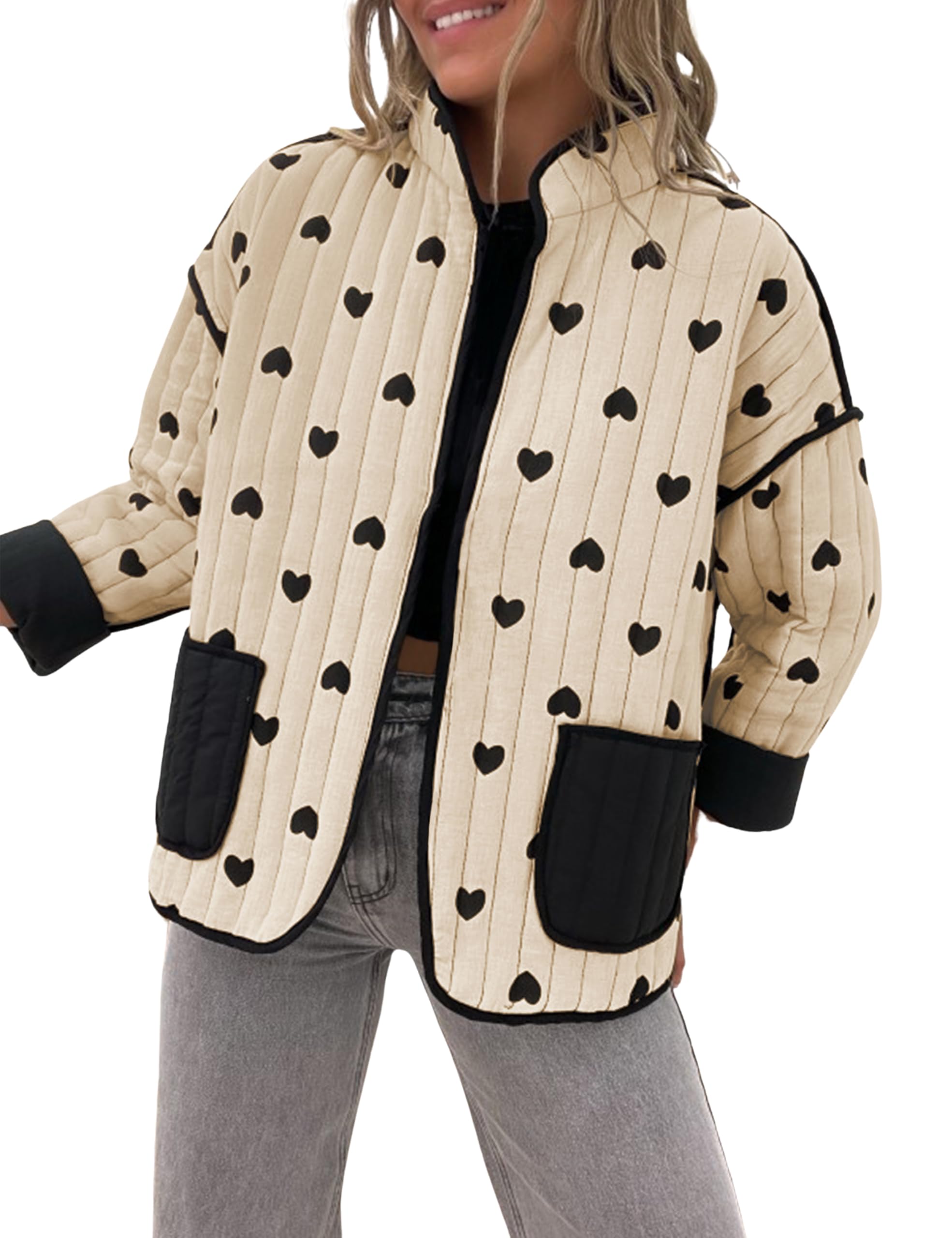 Casaco Omoone Cropped Acolchoado Acolchoado E Cardigã Para Mulheres