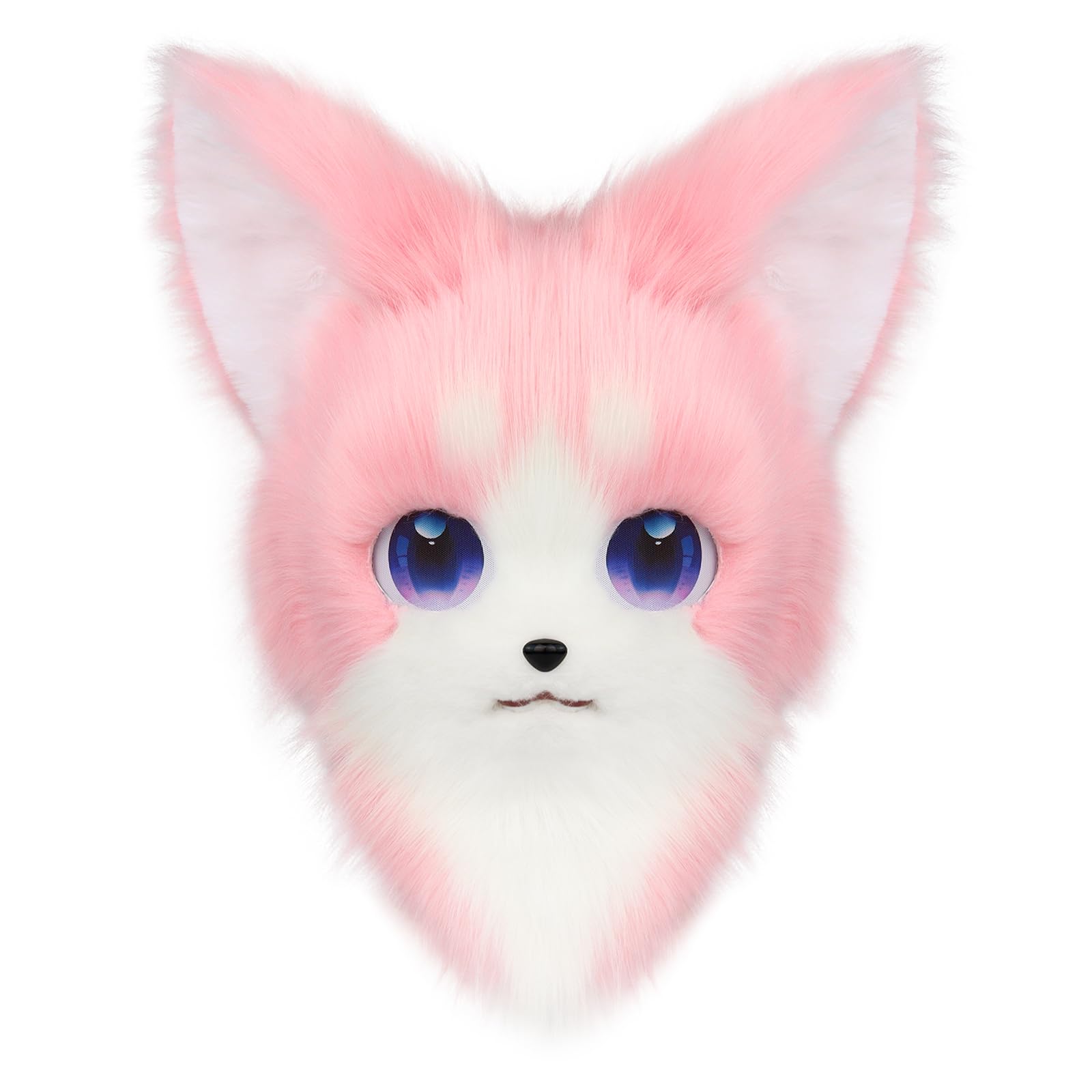 Fursuit, Máscara De Cabeça, Fantasia De Pelúcia, Gato, Raposa, Cosplay De Halloween