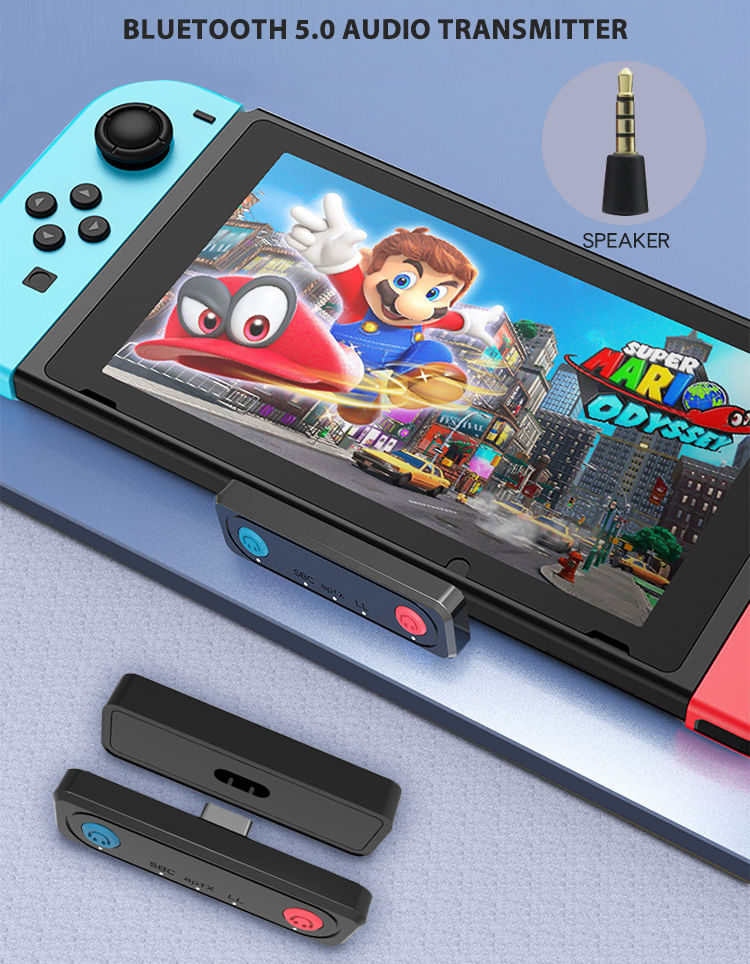 Transmissor De Adaptador De Áudio Bluetooth Para Nintendo Switch Ps4