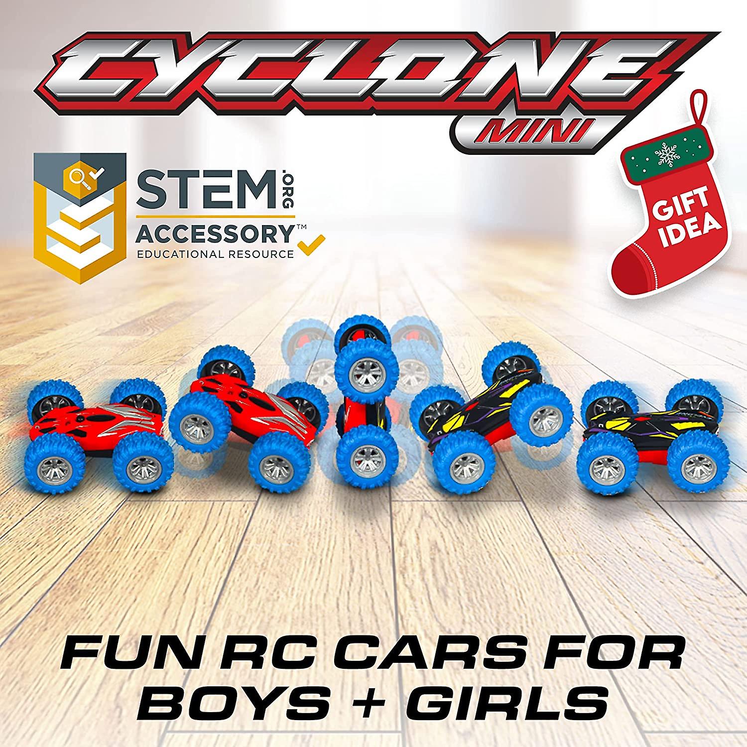 Cyclone Mini Rc Car Para Crianças - Dupla Face Fast Remote Cont