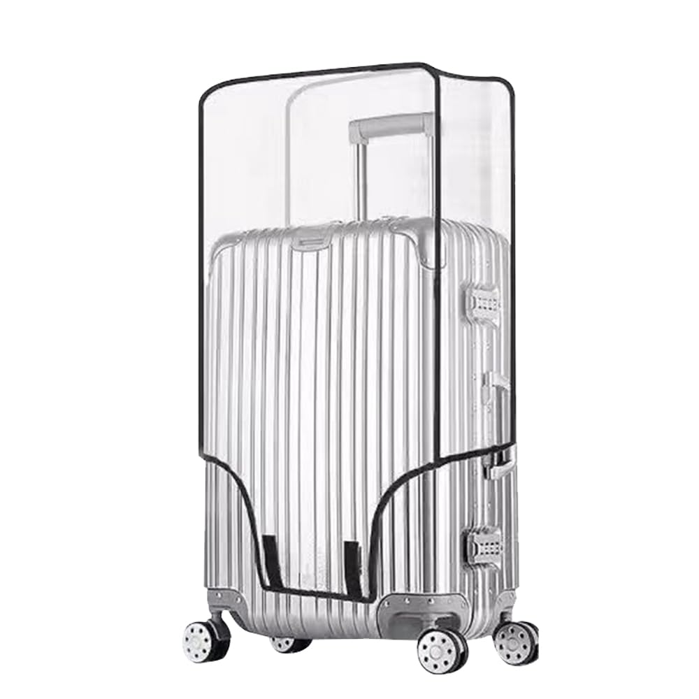 Capa De Mala Tangaburu Impermeável Pvc Transparente De 28 Polegadas