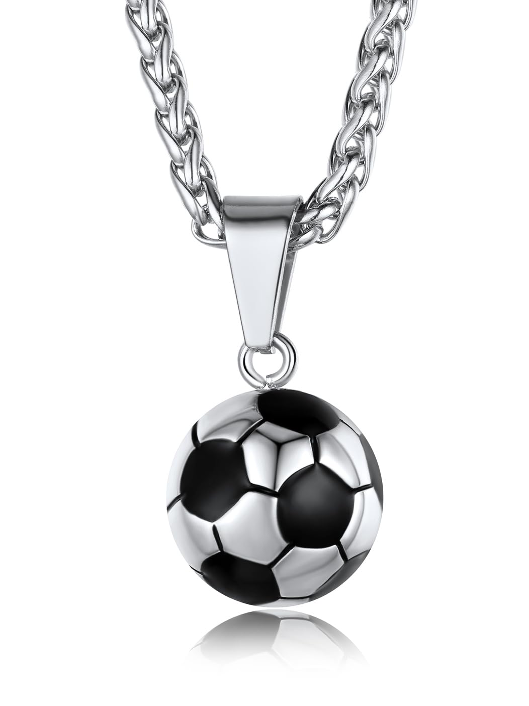 Colar Goldchic Jewelry Soccer Em Aço Inoxidável Para Homens
